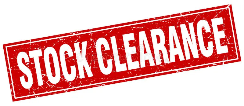 Last Chance Clearance Stock