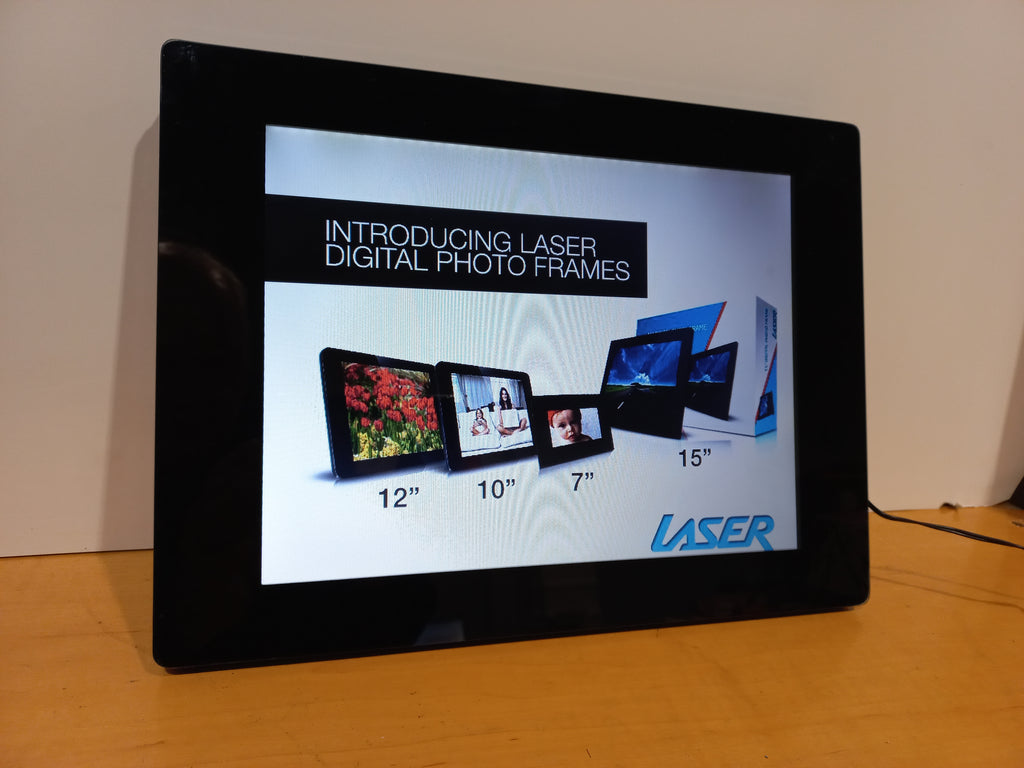 Laser Digital Photo Frame 12"
