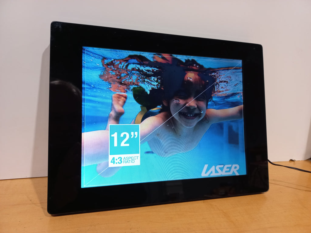Laser Digital Photo Frame 12"