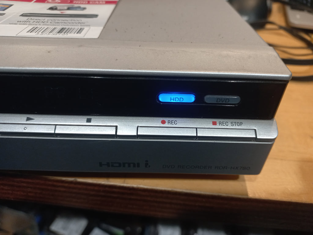 📀 DVD 160gb Recorder -  Sony RDR‑HX780