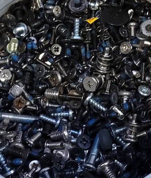 200g Assorted Tiny Screws | Laptop / Tablet Salvage Pack