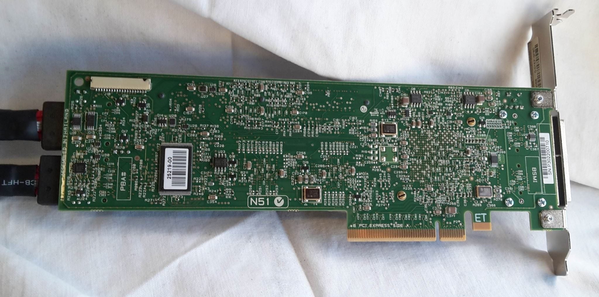 LSI MegaRAID SAS 8888ELP PCIe RAID Controller