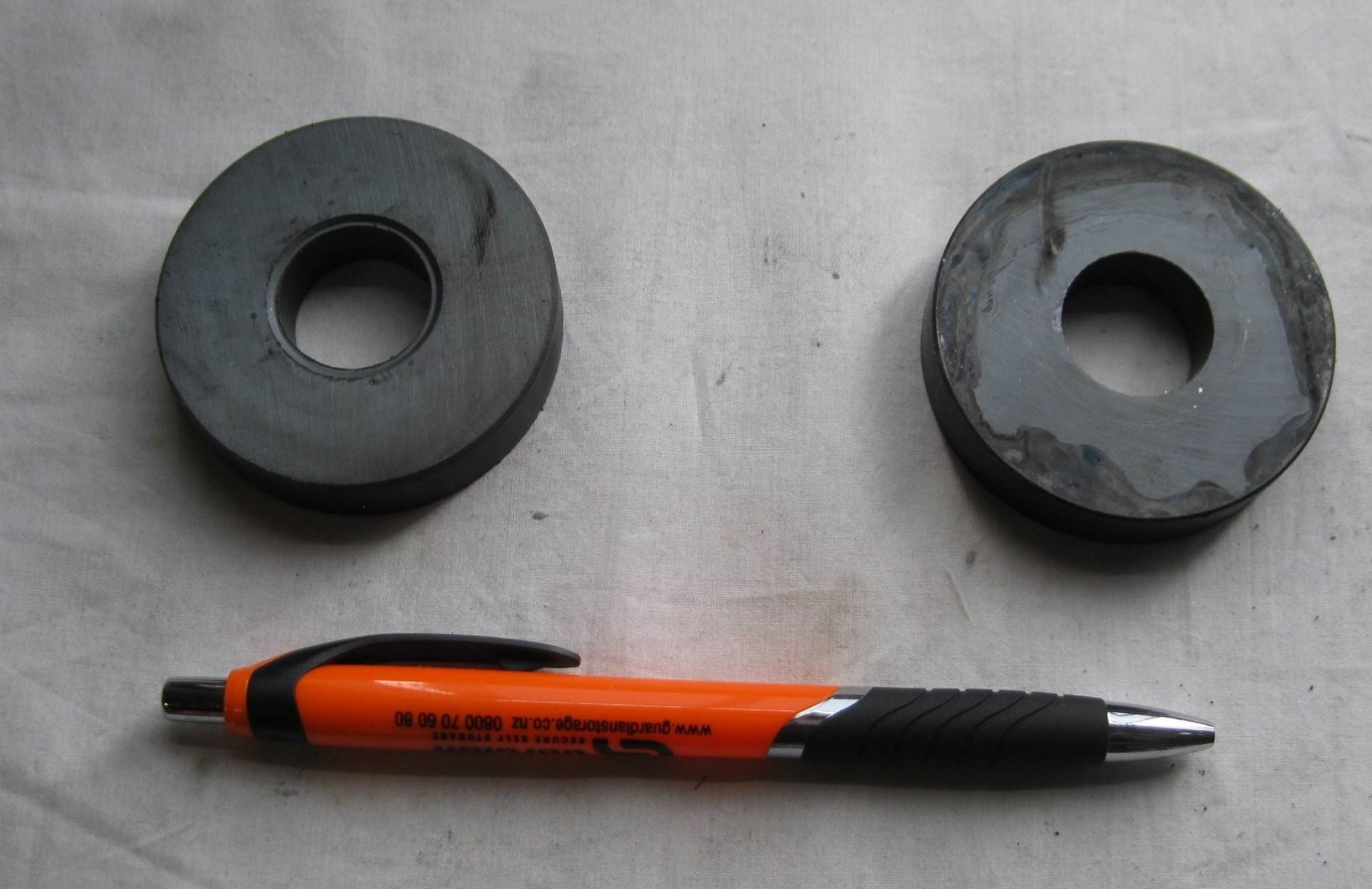 2 x Ring Magnets (Donut Style) | 55mm Alloy Type