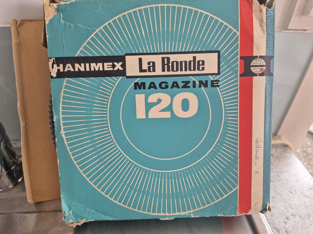 Slide Projector - La Ronde Vintage With Original Box and Magazines