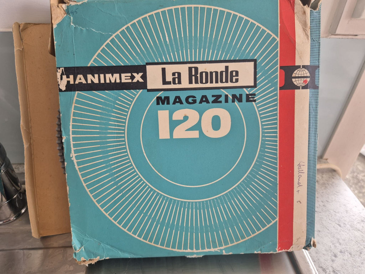 Slide Projector - La Ronde Vintage With Original Box and Magazines