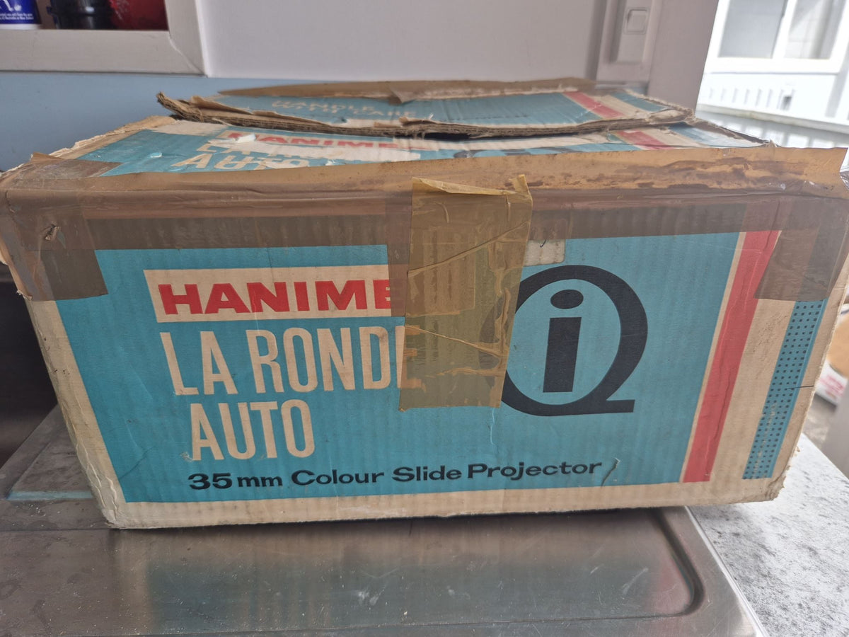 Slide Projector - La Ronde Vintage With Original Box and Magazines