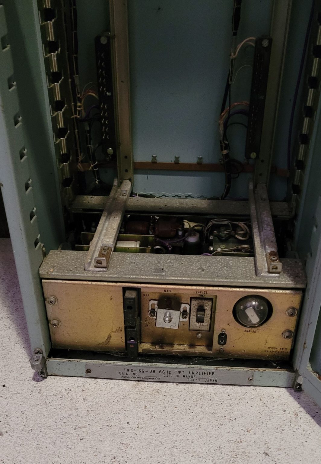 6GHz TWT / TWS Amplifier | NEC TWS-6-3B / TWT-6-3B