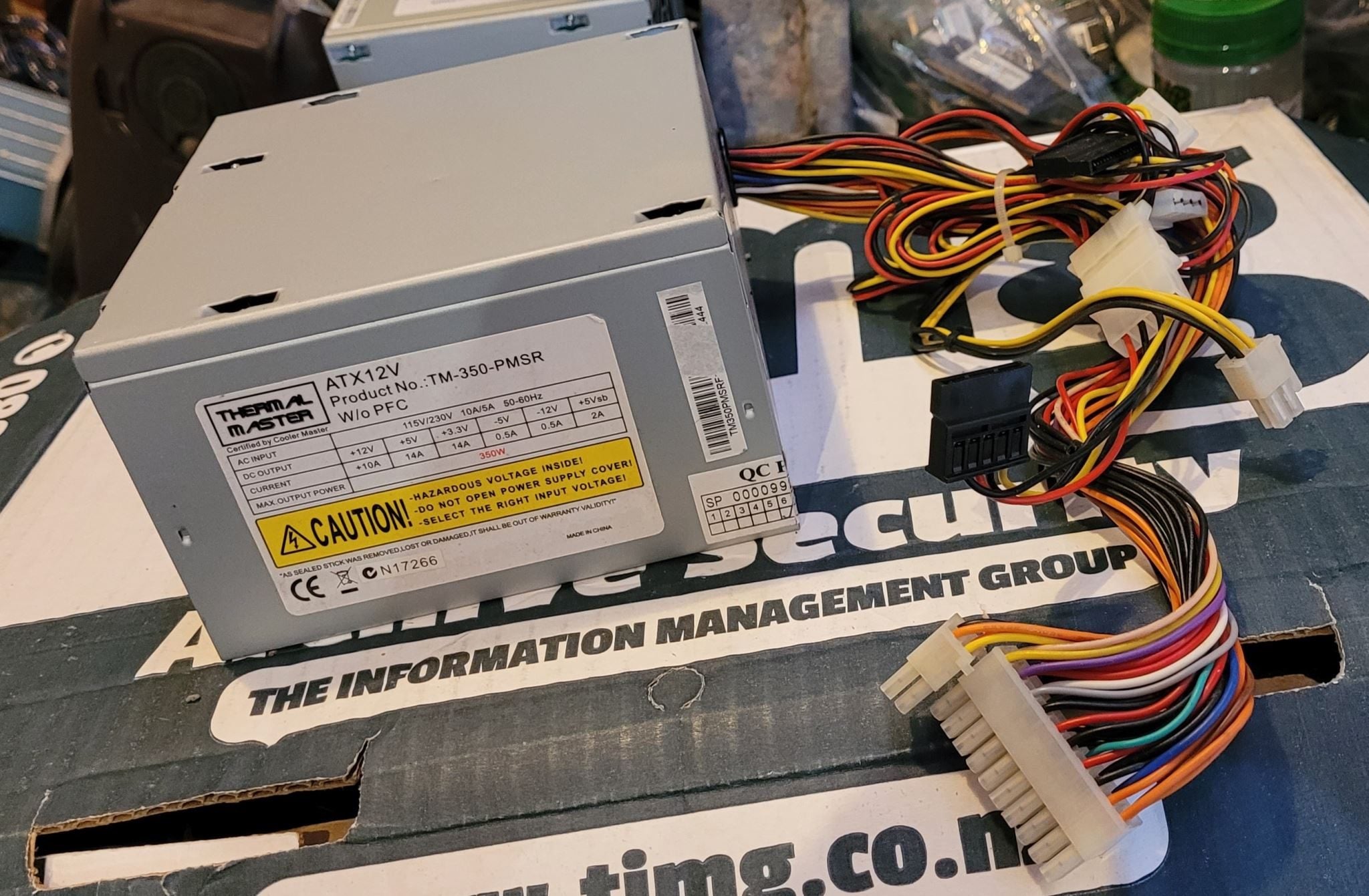 ATX Standard Computer PSU with -5V Rail – Tech and Trinkets