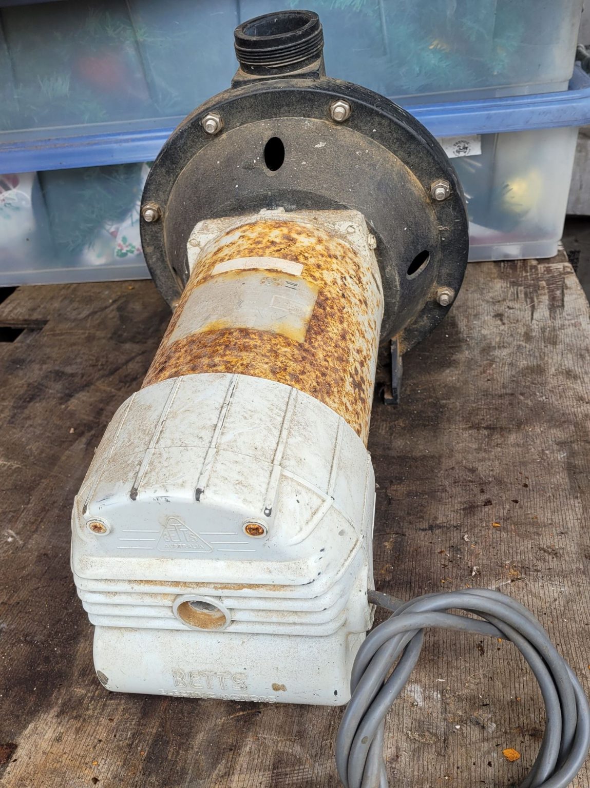 Betts Electric Motor + Water Pump Combo