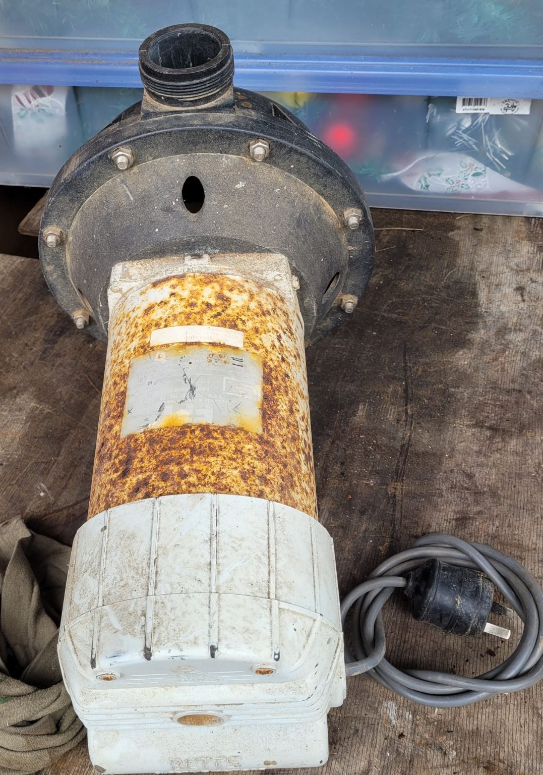 Betts Electric Motor + Water Pump Combo