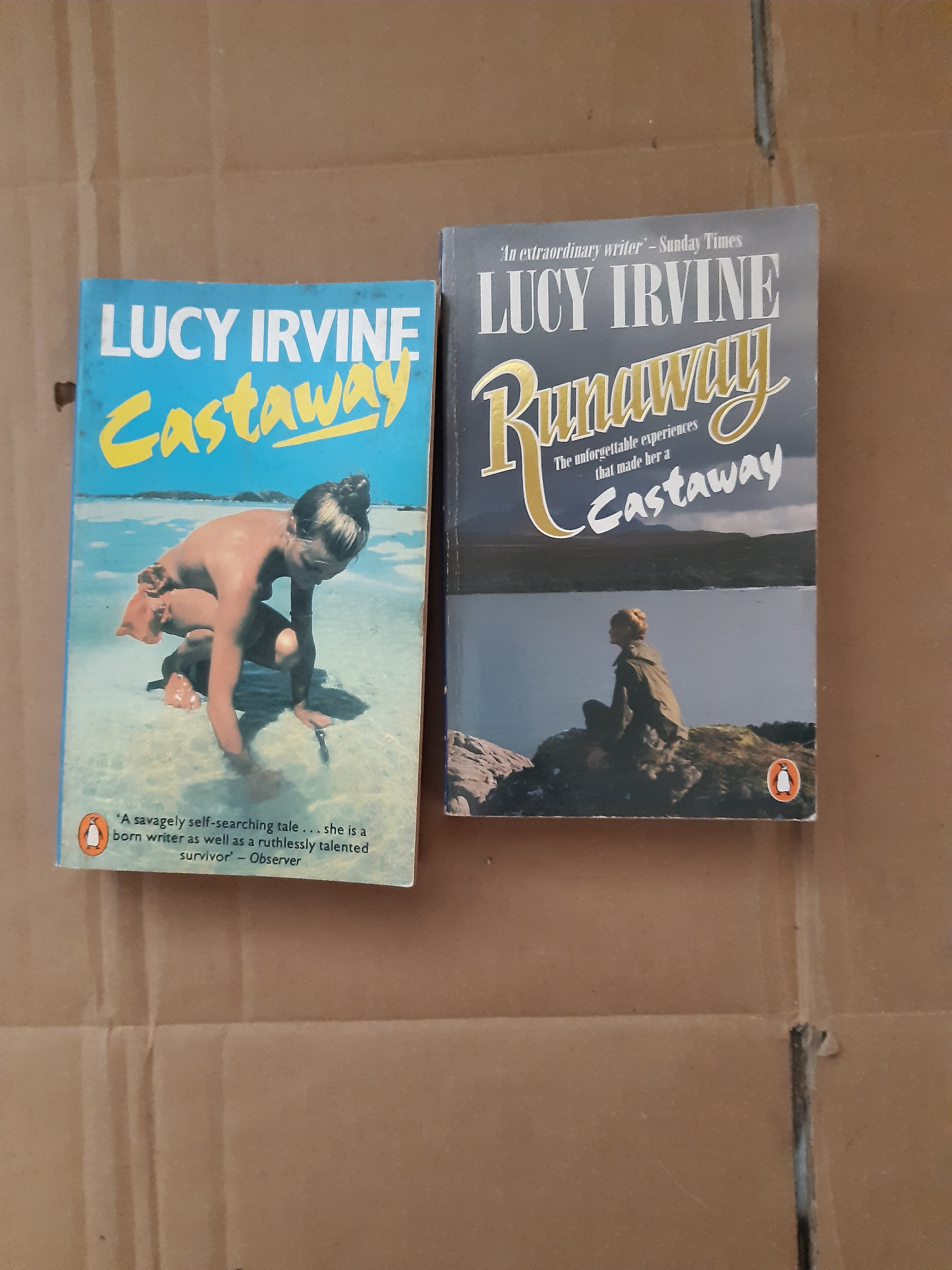 Lucy Irvine – 2 Autobiographical Books