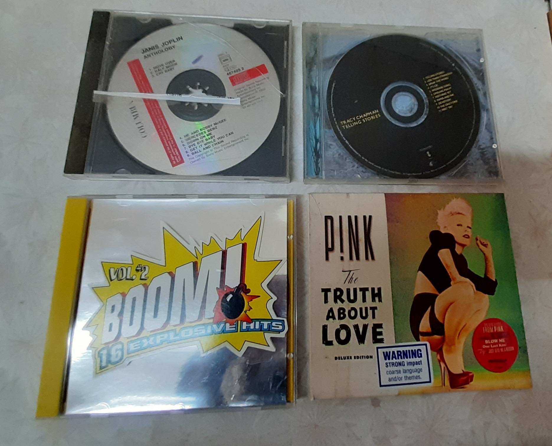 🎶 4 Classic Music CD Albums – Great Condition! 🎶