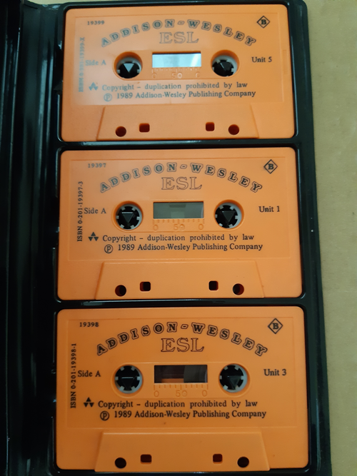 Addison-Wesley ESL Cassette Set – Original Case