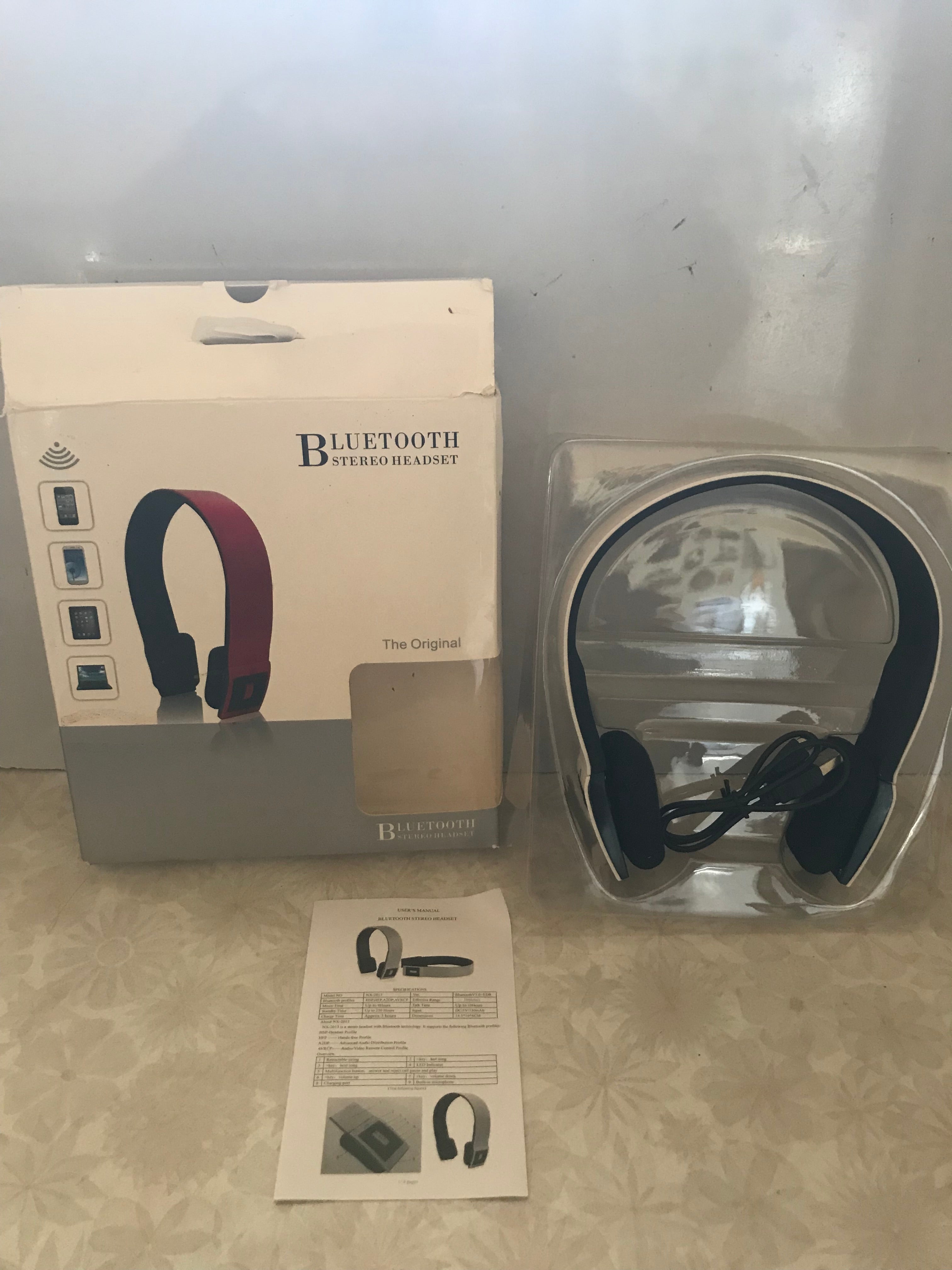 Bluetooth Stereo Headset – Brand New in Box