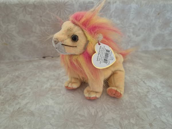TY Beanie Baby Lion Bushy – Brand New (With Tags)