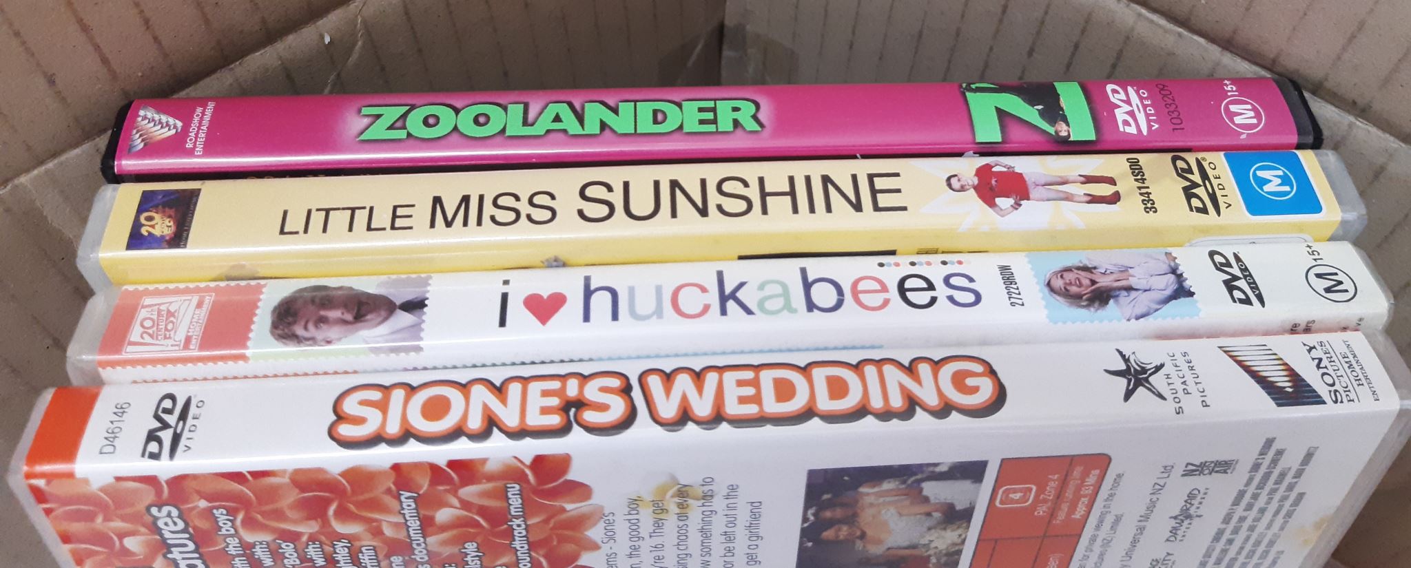 4 x Comedy Movies on DVD