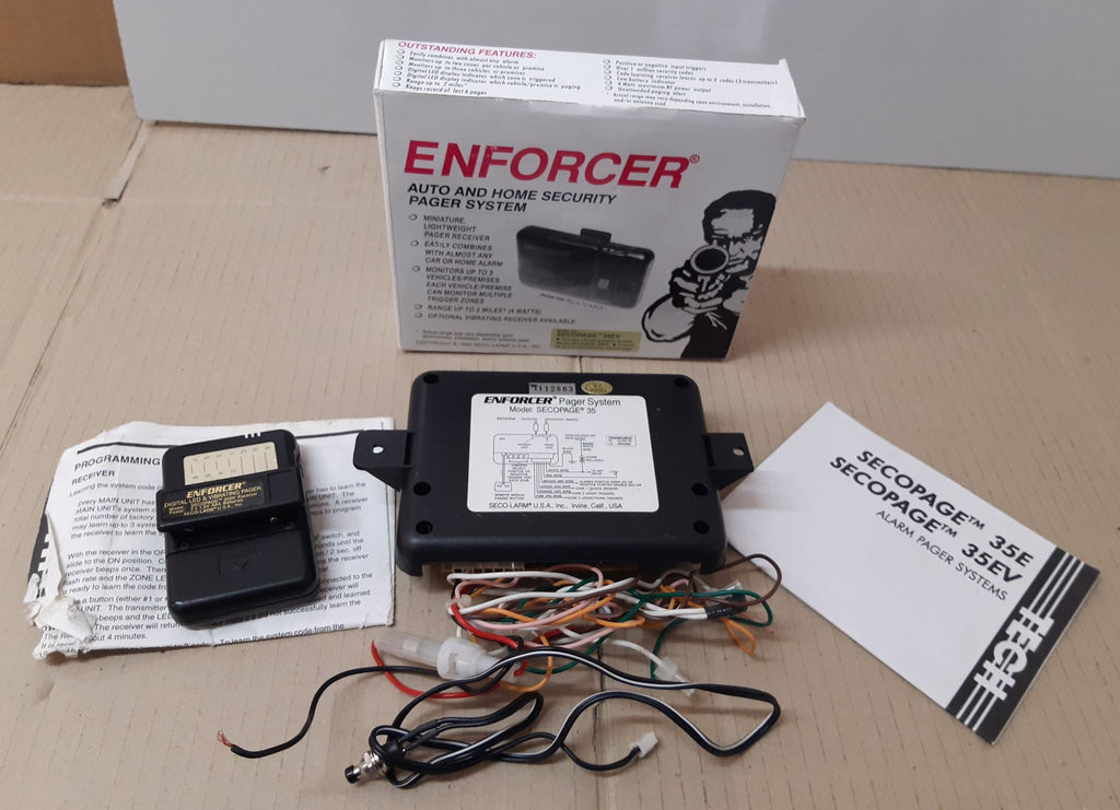Secopage 3VRV Security Pager Receiver (Vintage)