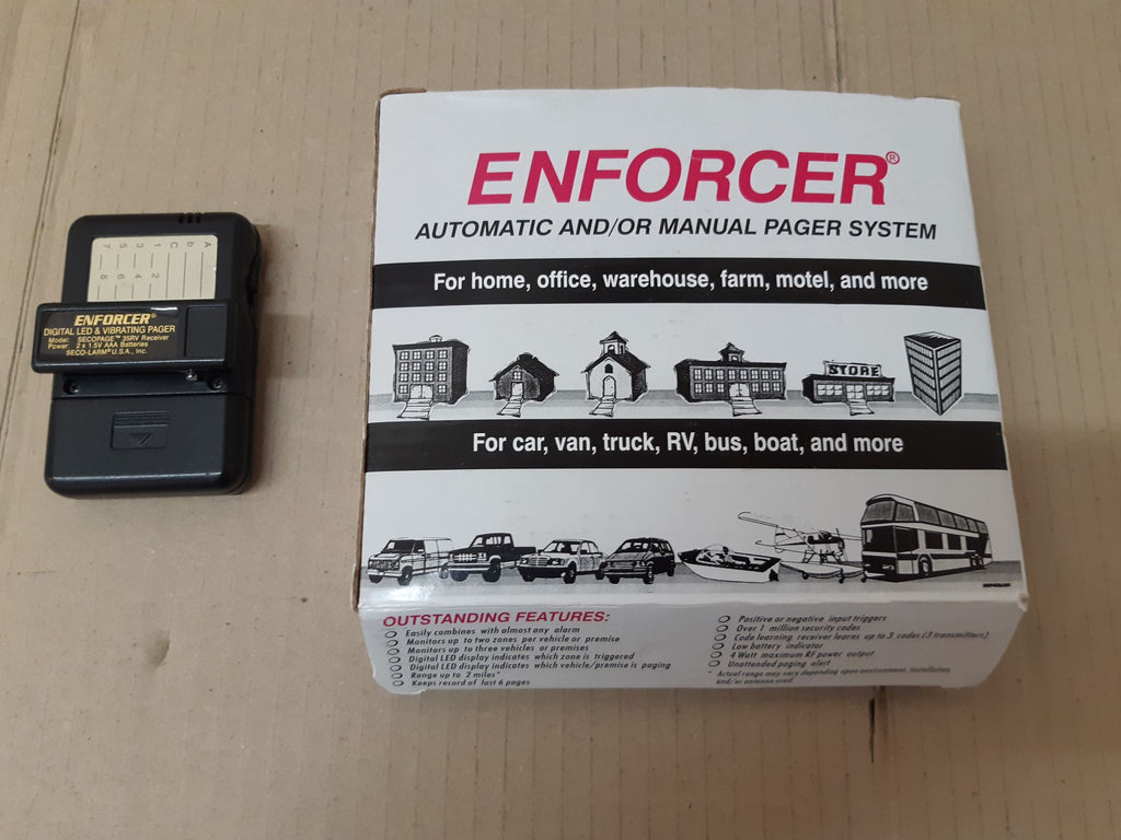 Secopage 3VRV Security Pager Receiver (Vintage)