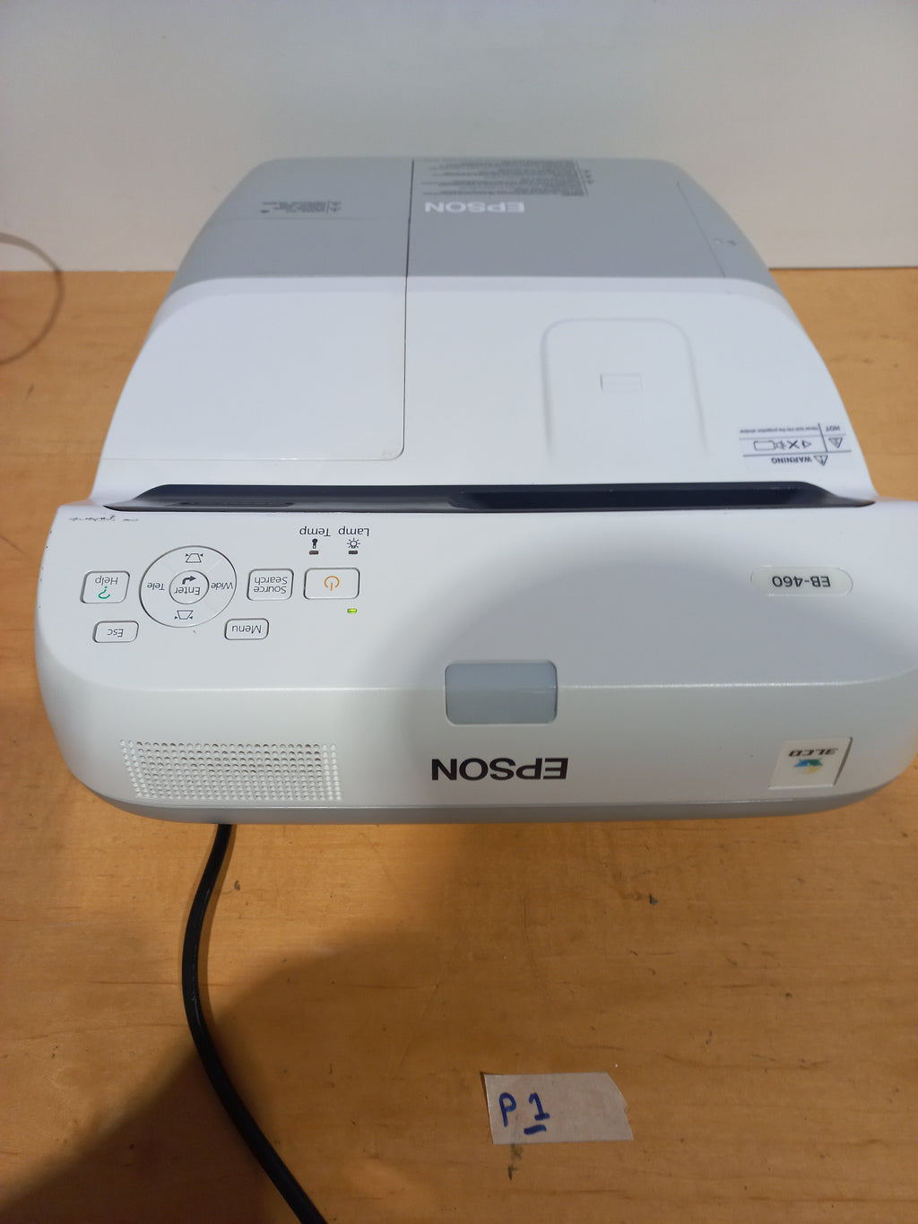 🎥 Projector - Epson EB-460 Ultra Short Throw (Model H343B)