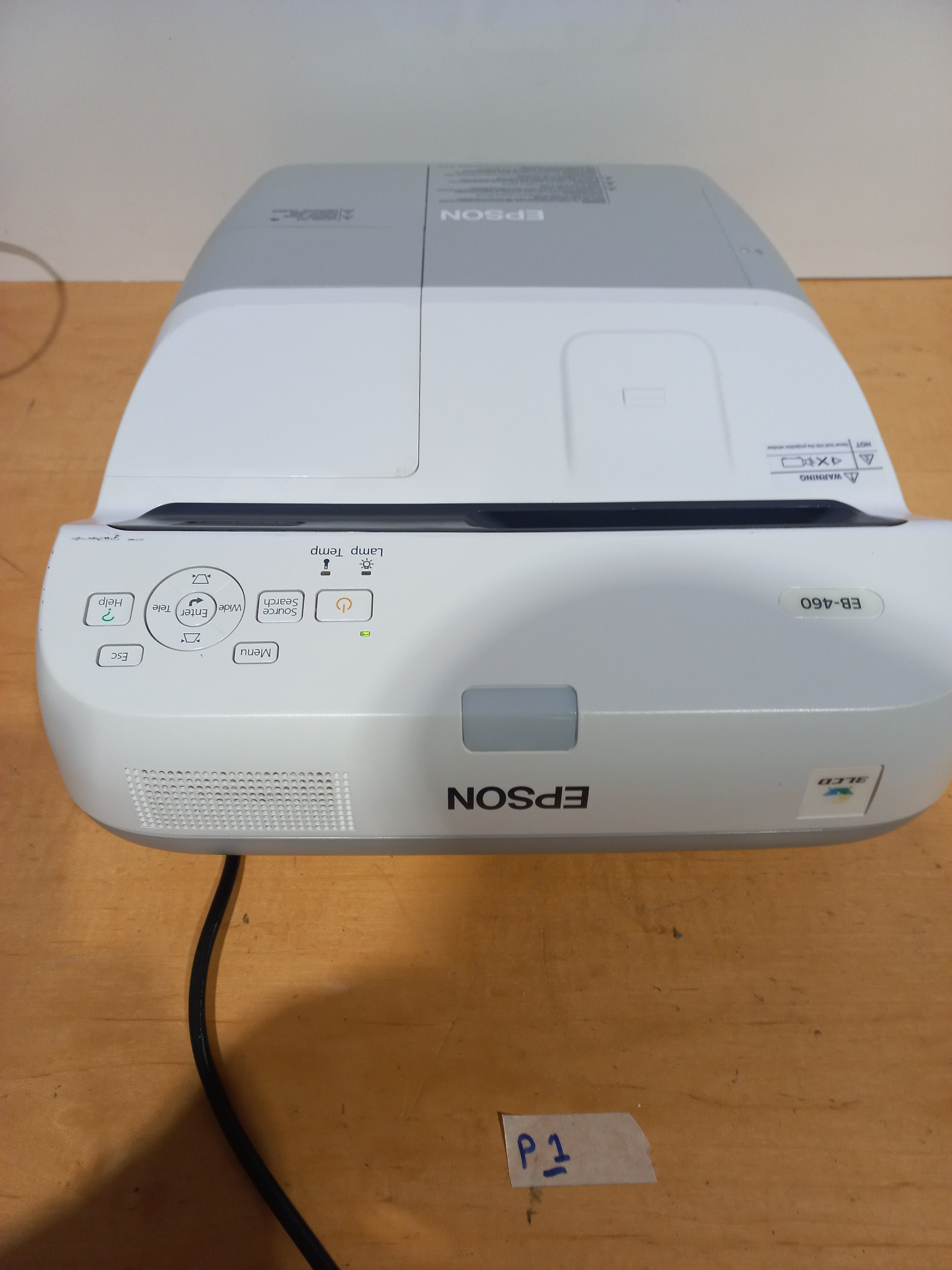 🎥 Projector - Epson EB-460 Ultra Short Throw (Model H343B)