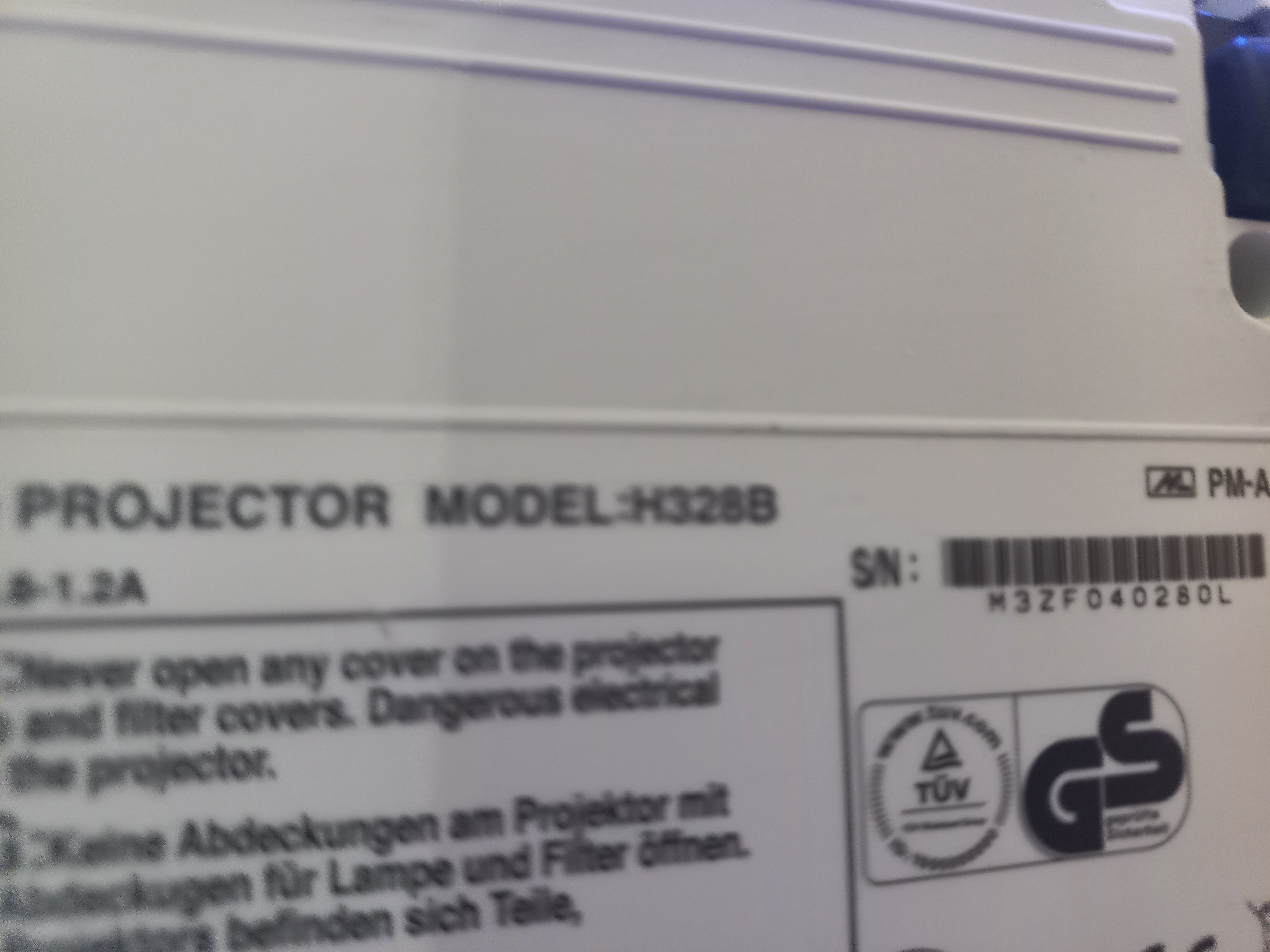 🎥 Epson LCD Projector – Model H328B (EB-S72)