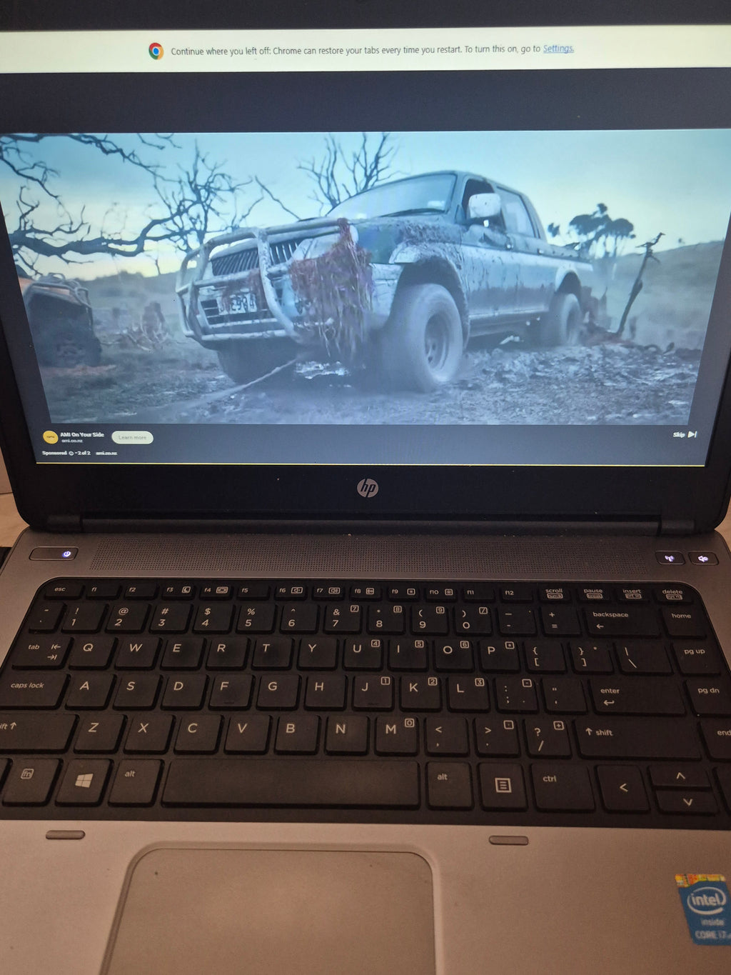 HP Laptop – Intel Core i7 | 8GB RAM | 240GB SSD