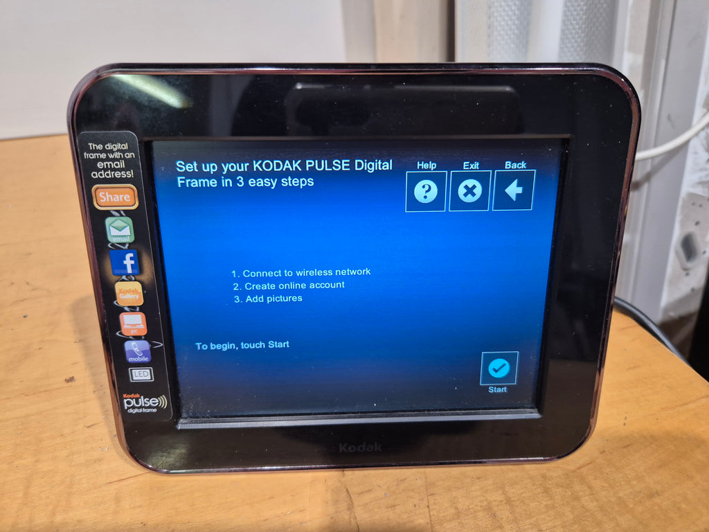 🖼️ Digital Photo Frame - Kodak Pulse Digital 7" Wi-Fi