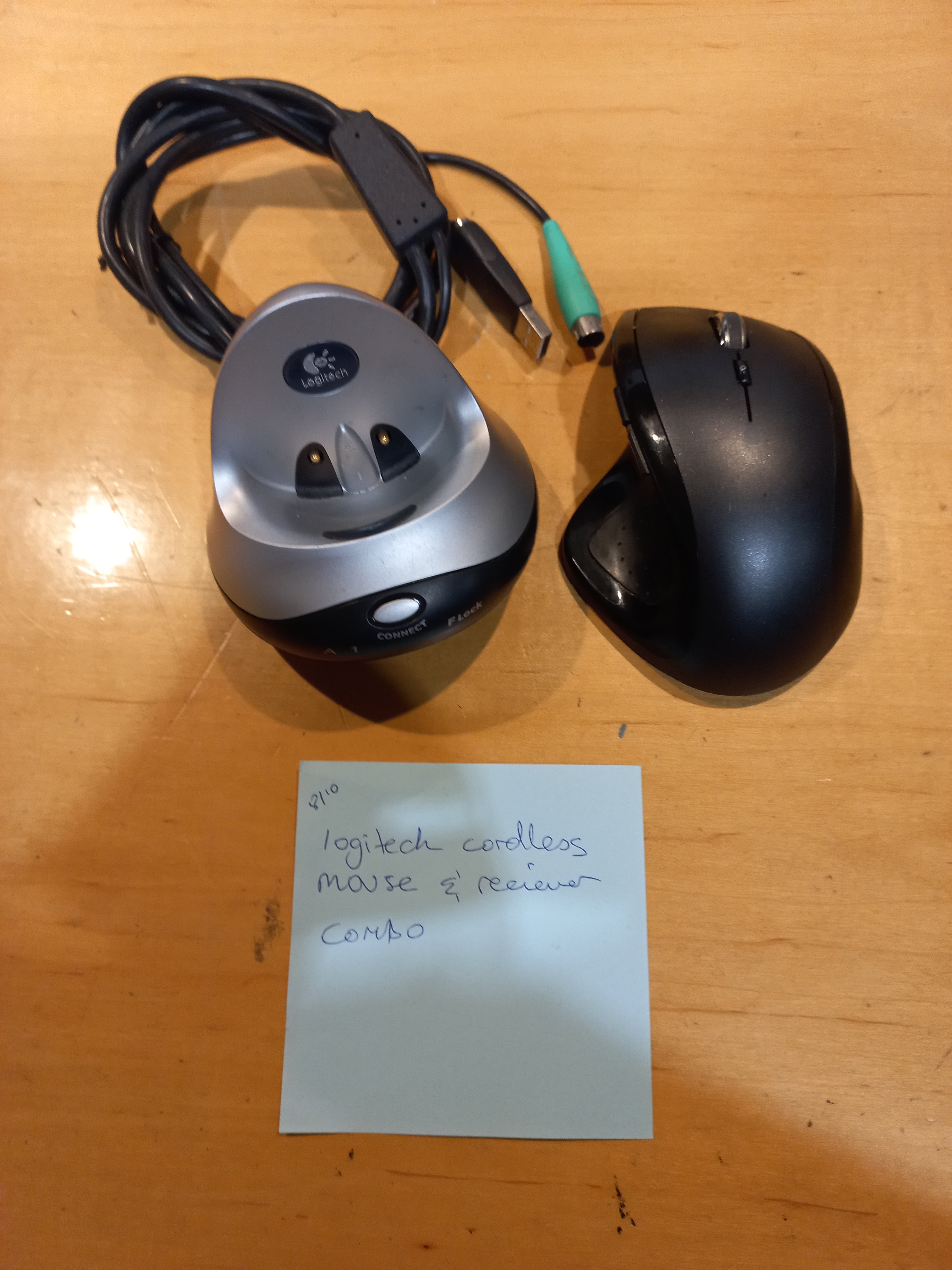 🖱️ Logitech Cordless Mouse with Receiver