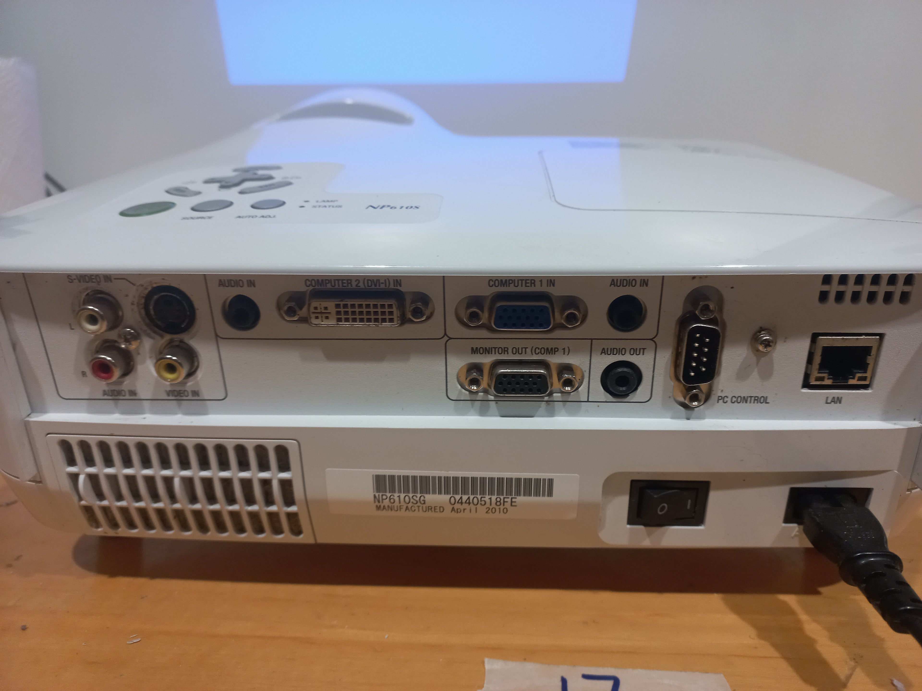 🎥 NEC NP61-SG XGA DLP Projector