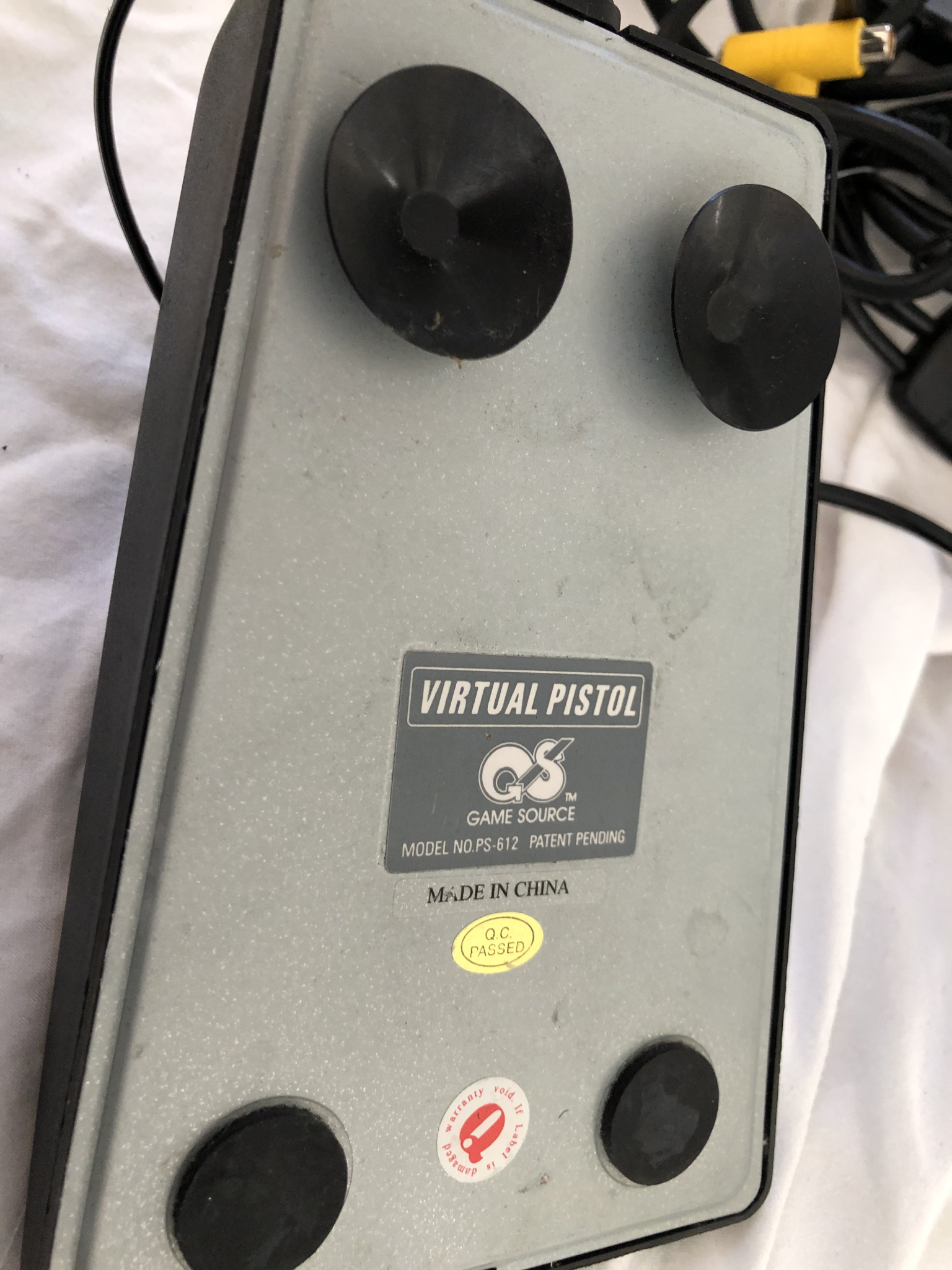 PlayStation 1 Light Gun With Foot Pedal – Time Crisis Game