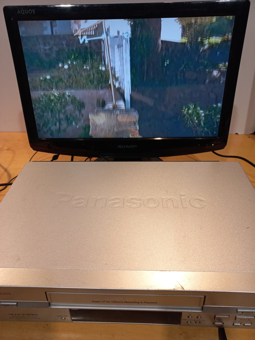 📼  VHS Player – Panasonic Model JIT04840