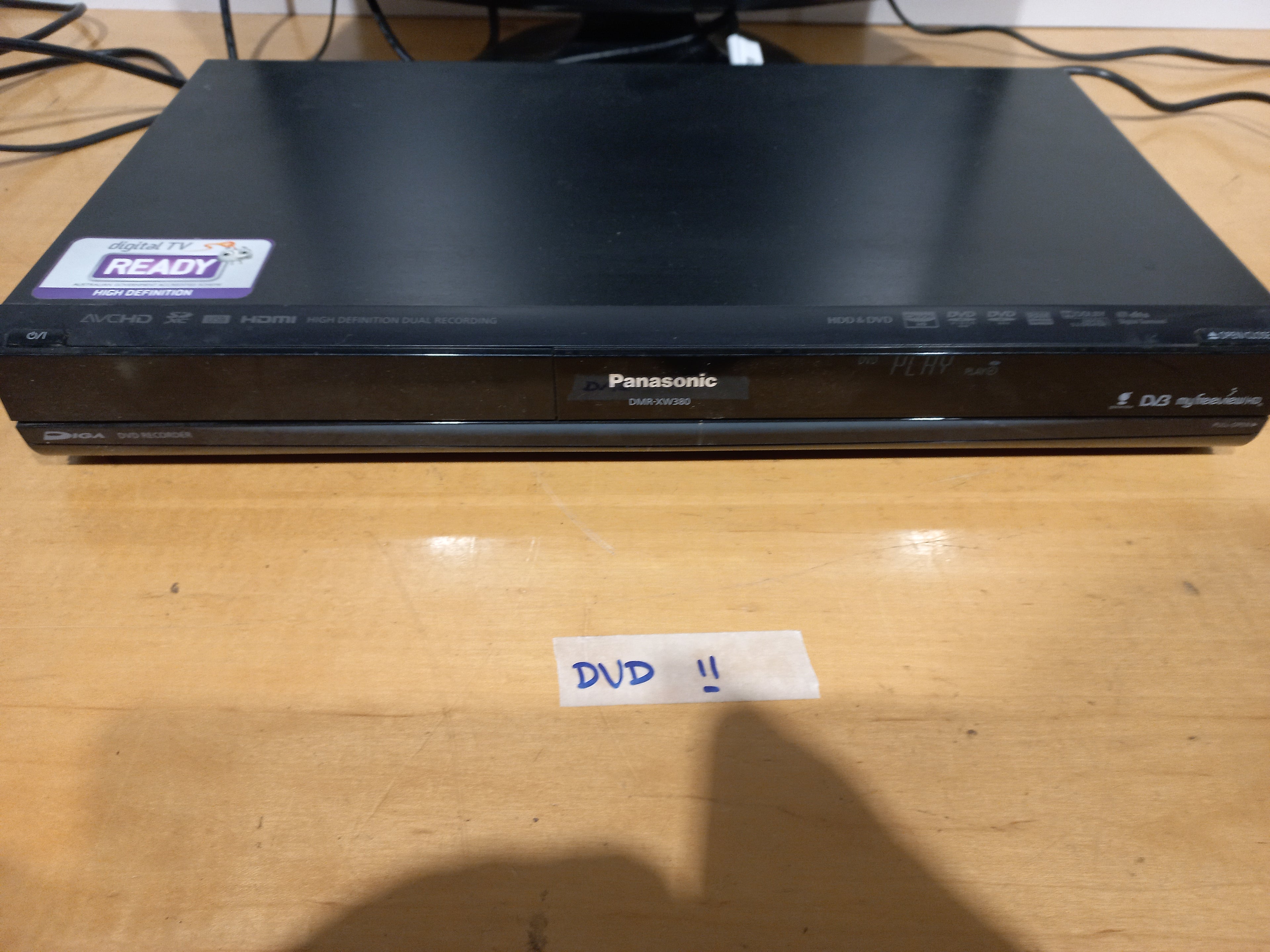 📺 Panasonic DVD Recorder – Model DMR-XW380