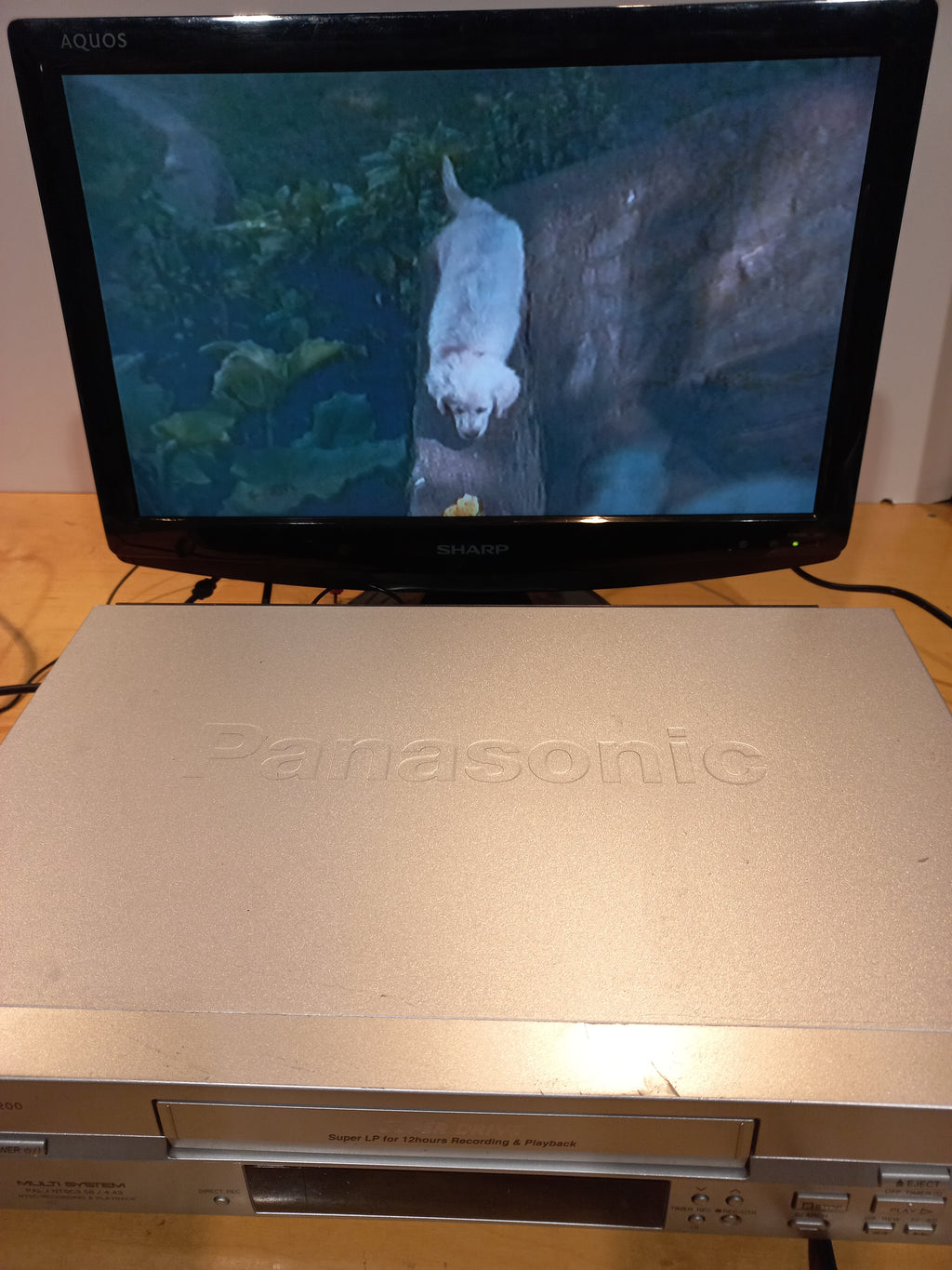📼  VHS Player – Panasonic Model JIT04840