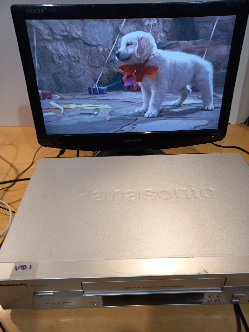 📼  VHS Player – Panasonic Model JIT04840