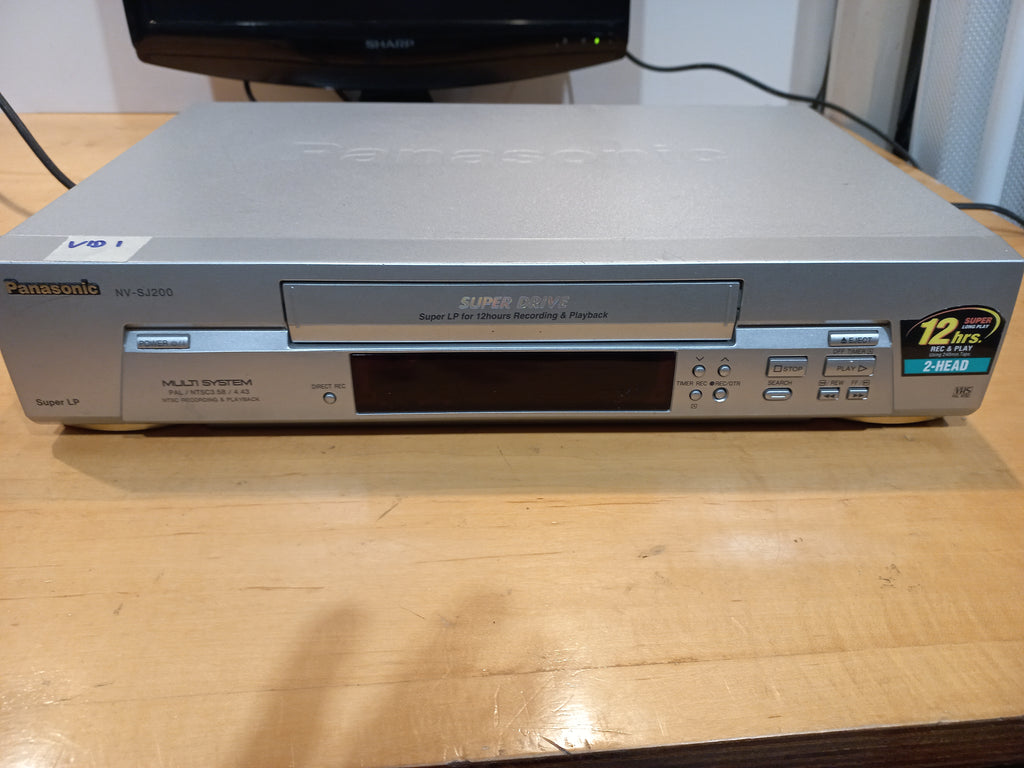 📼  VHS Player – Panasonic Model JIT04840