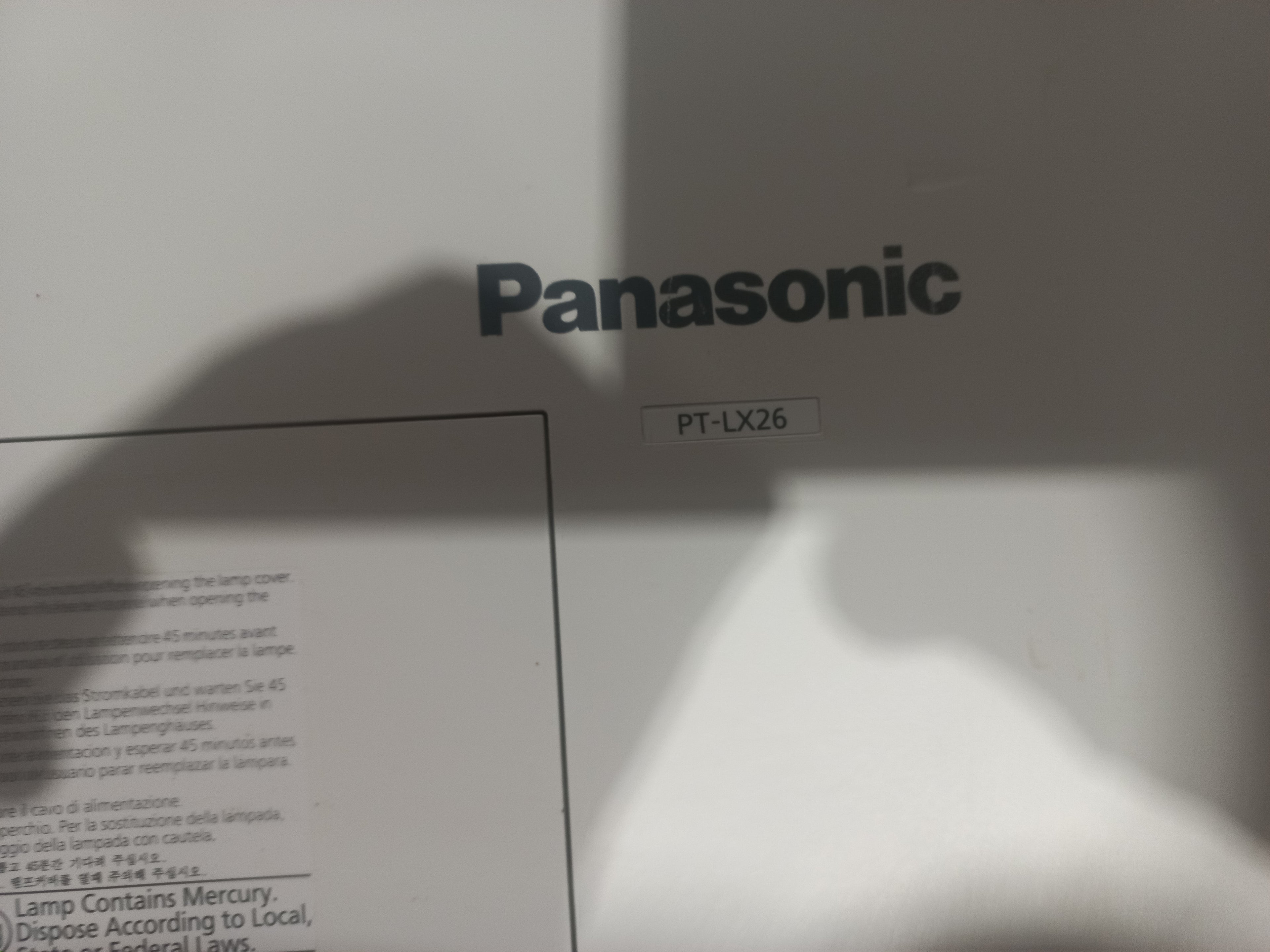🎥 Panasonic LX26 XGA LCD Projector – Model PT-LX26EA
