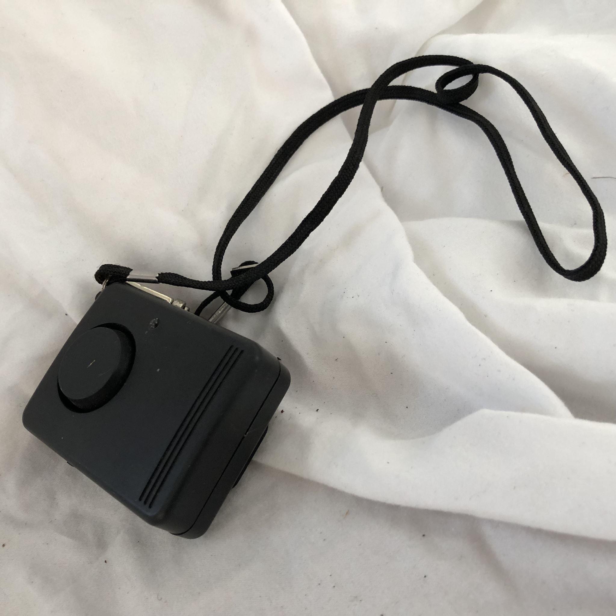 Personal Portable Safety Alarm with Belt Clip &amp; Wrist Strap