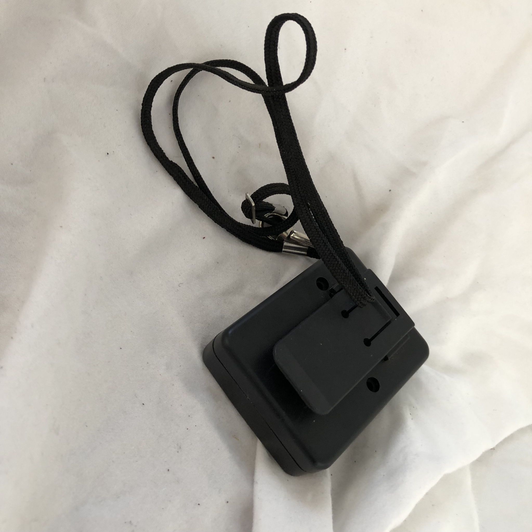 Personal Portable Safety Alarm with Belt Clip &amp; Wrist Strap