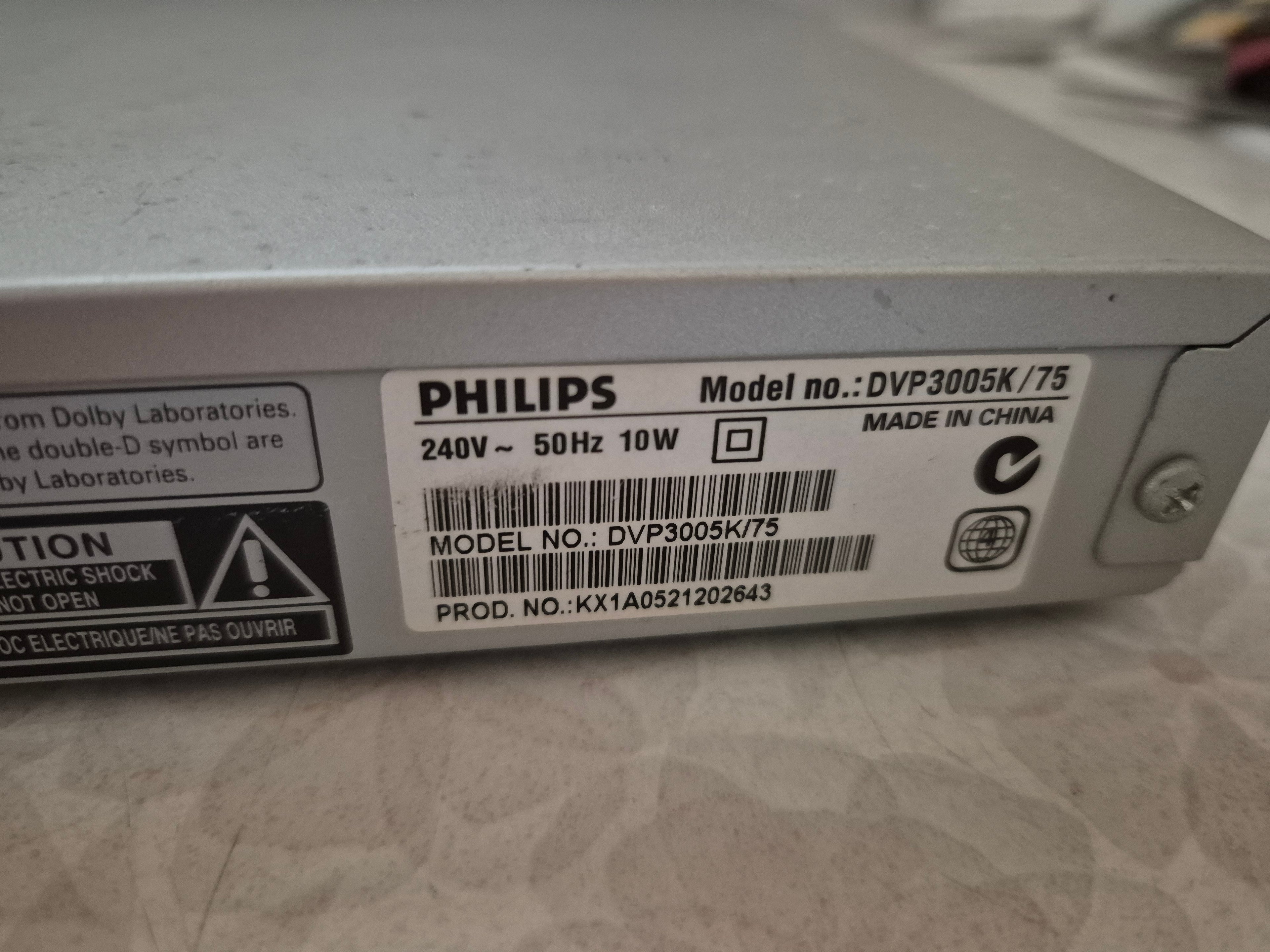 Philips DVP3005K DVD Player