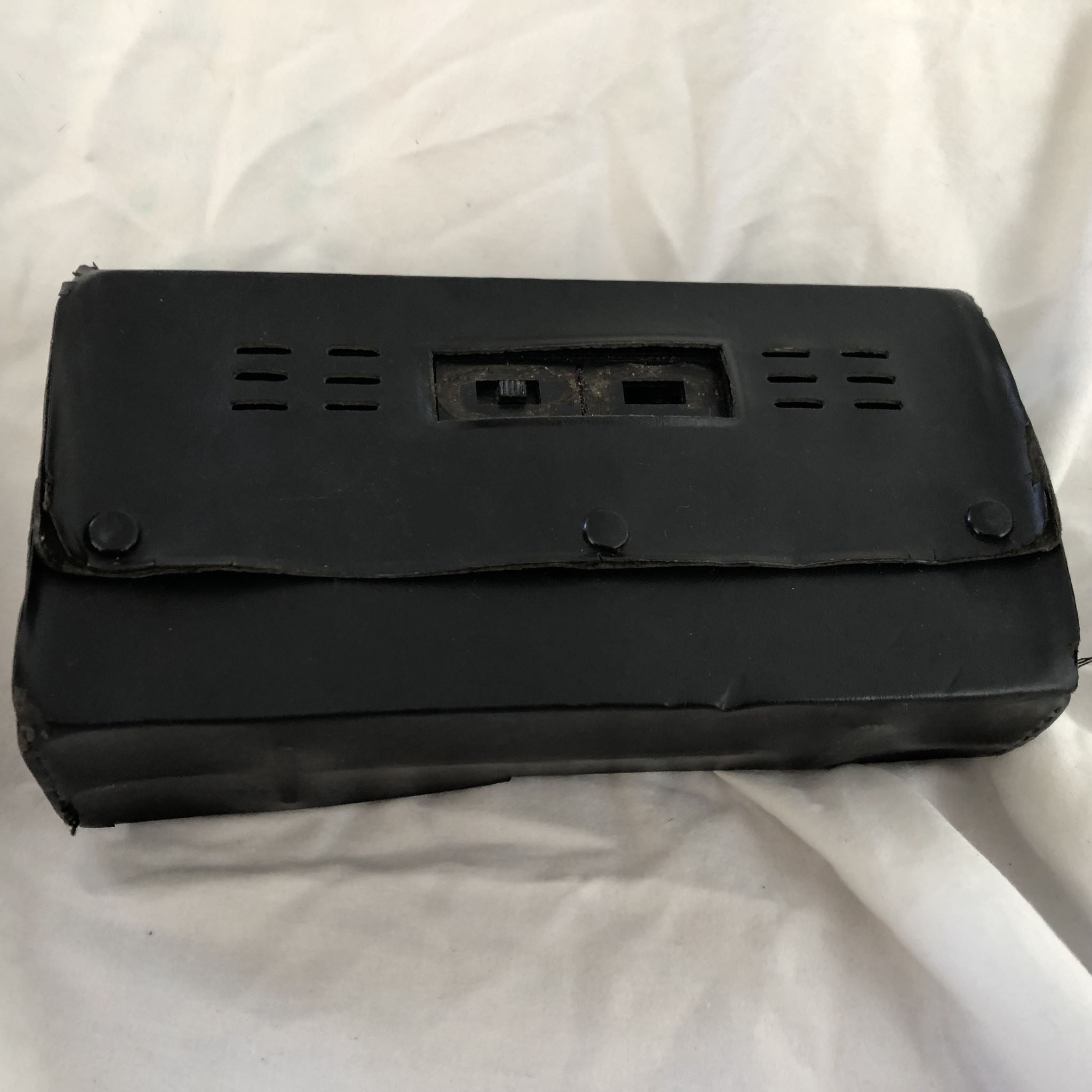 Vintage Philips RL291 AM/FM Portable Transistor Radio with Original Carry Case