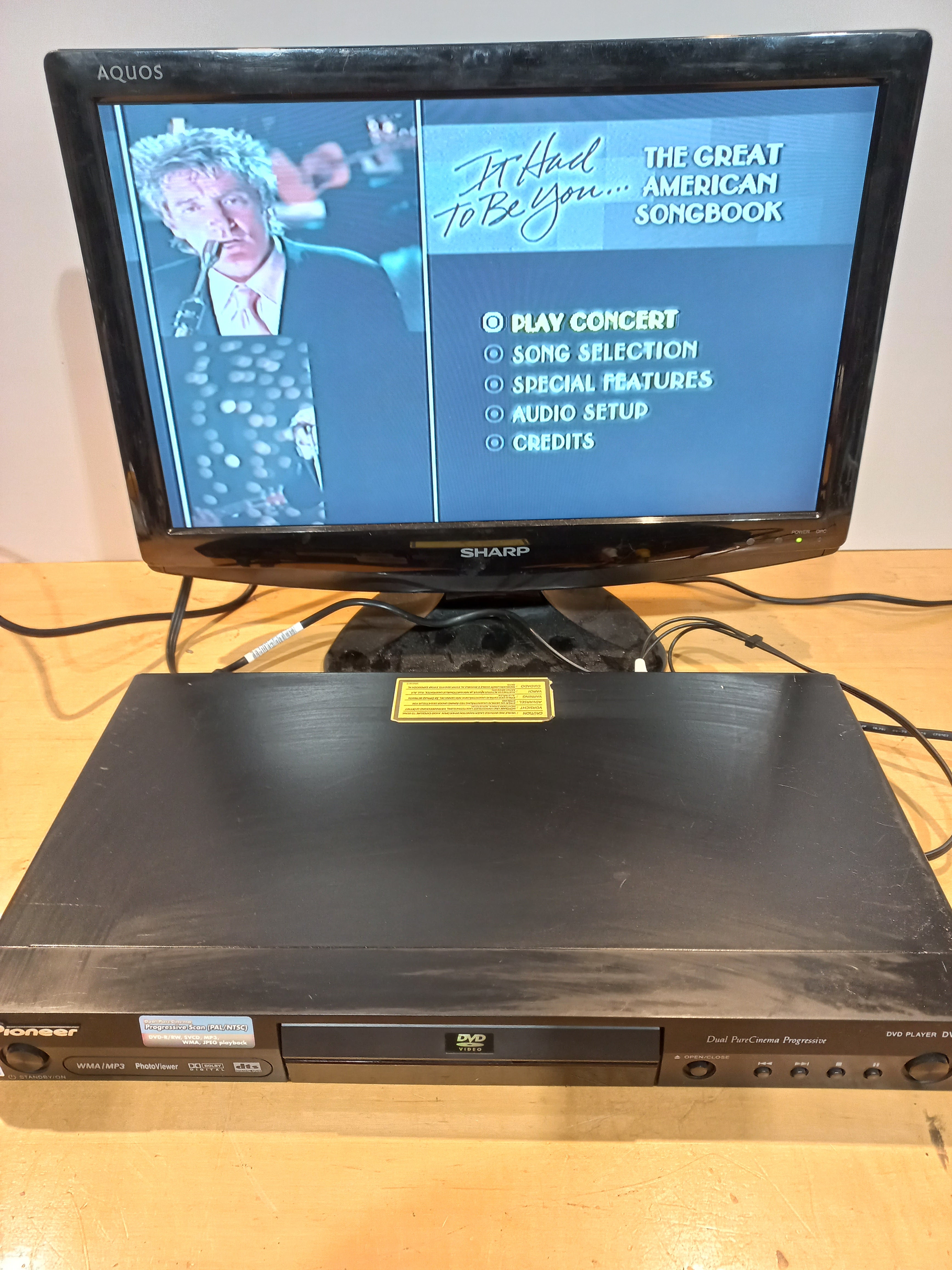 💿 Pioneer DVD Player – Model DV-373 (Zone 4)