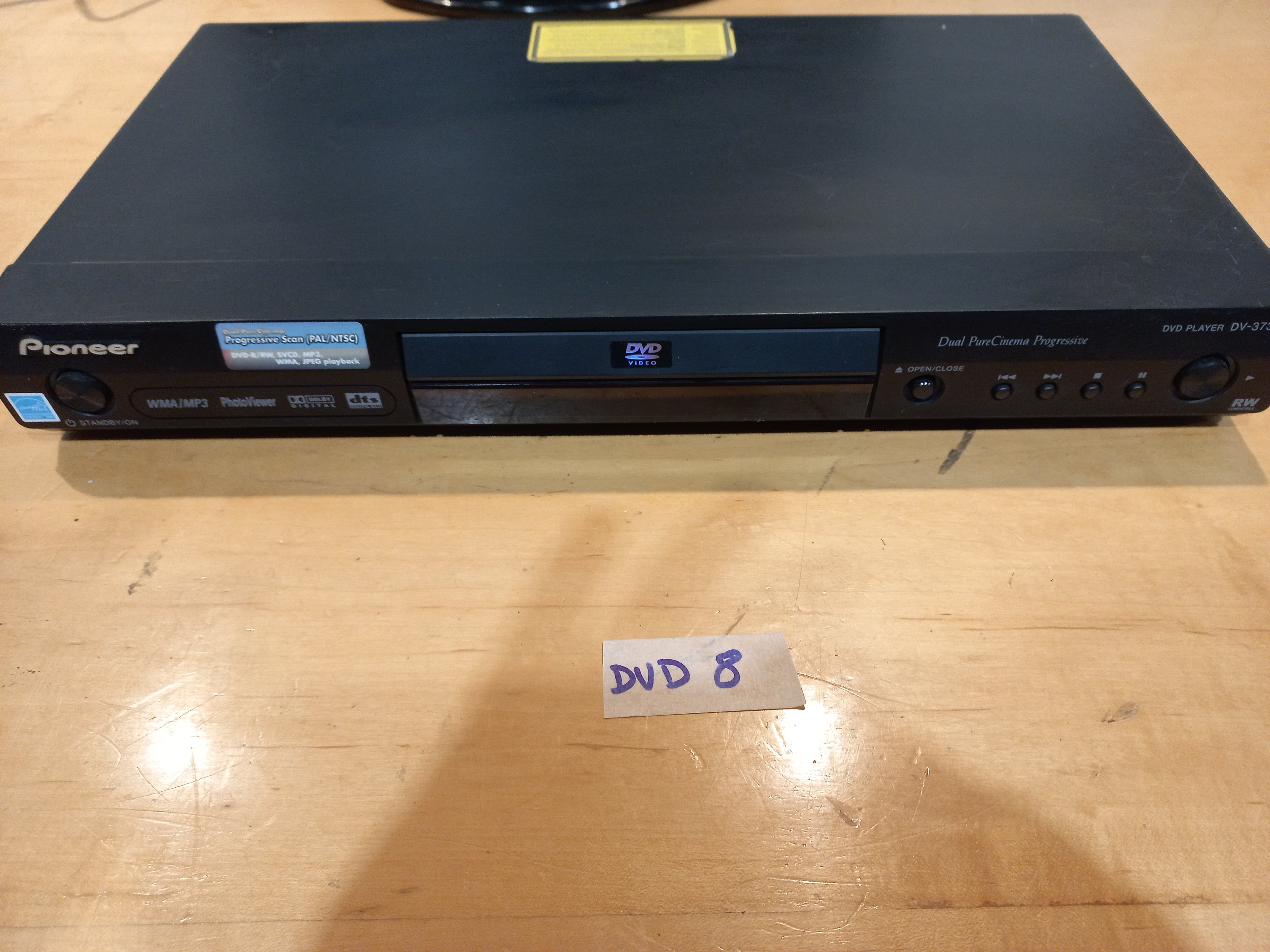 💿 Pioneer DVD Player – Model DV-373 (Zone 4)