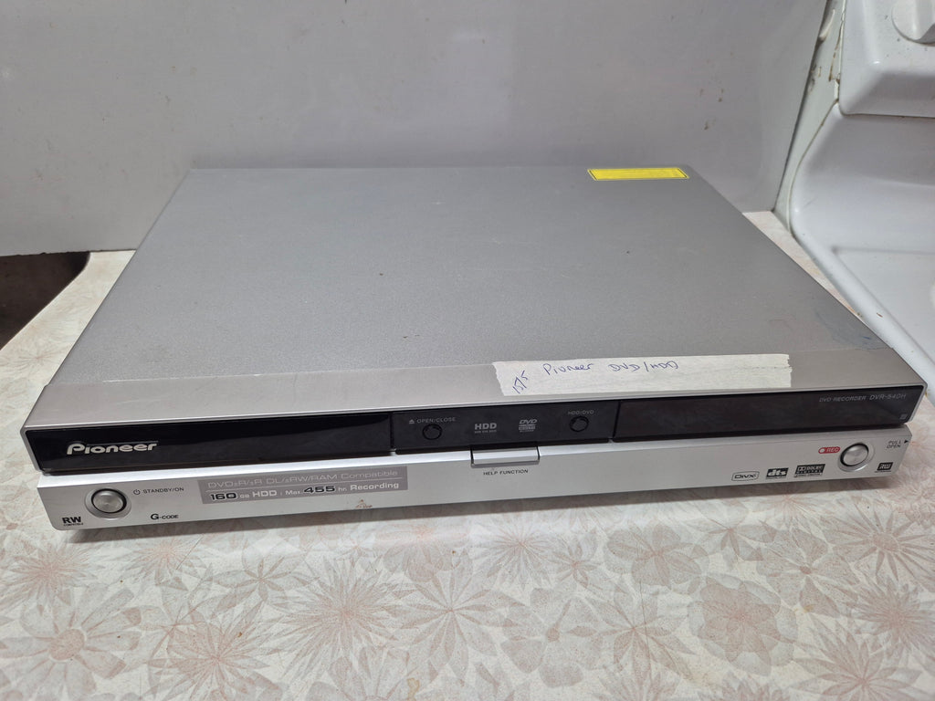 Pioneer DVD Recorder – 160gb Hard-Drive  Model DVR-540H-S