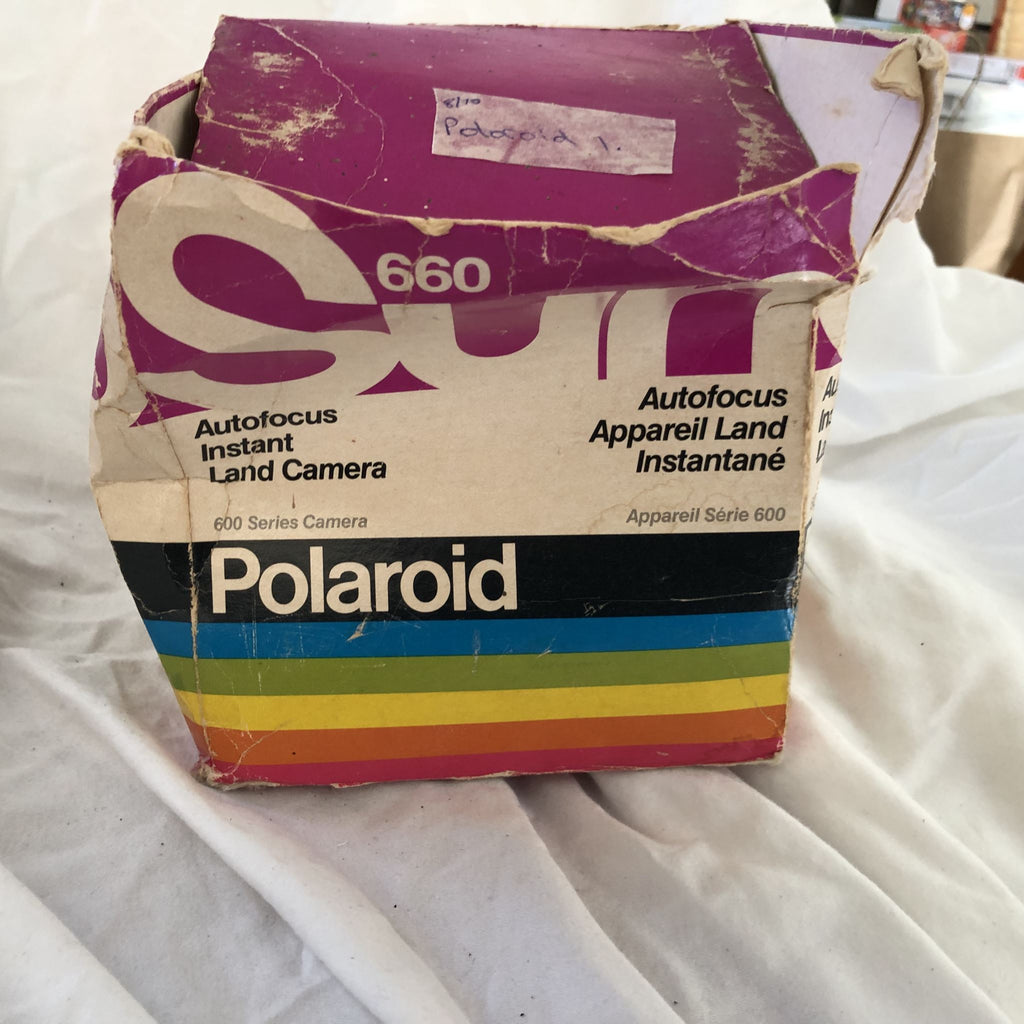 Polaroid 660 Instant Camera – Vintage with Original Box