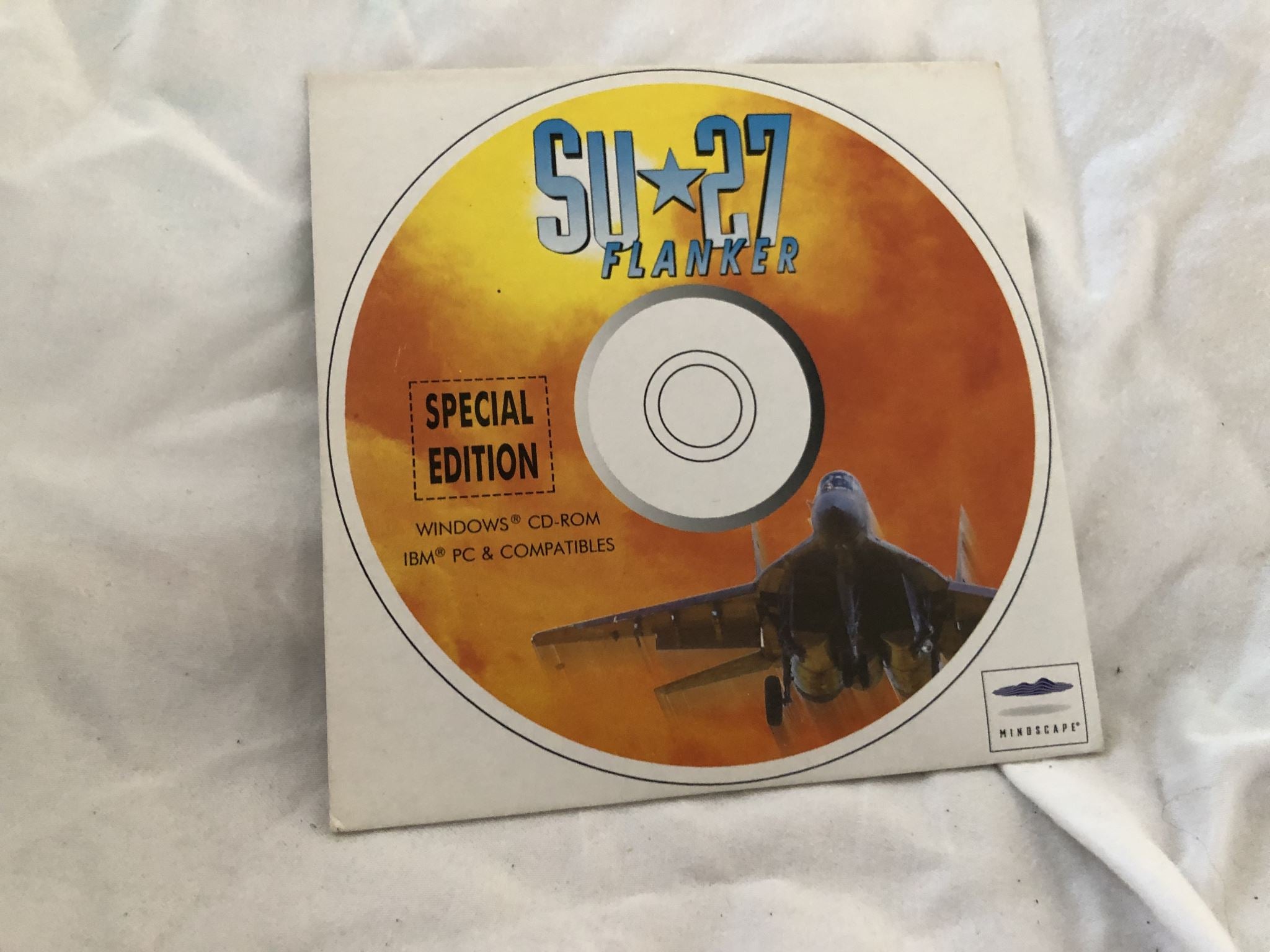 SU-27 Flanker – PC Computer Game (Retro Flight Simulator)