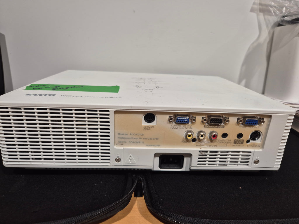 Sanyo PLX‑XU105 ProxtraX Multiverse Projector – Tested Working – No Remote