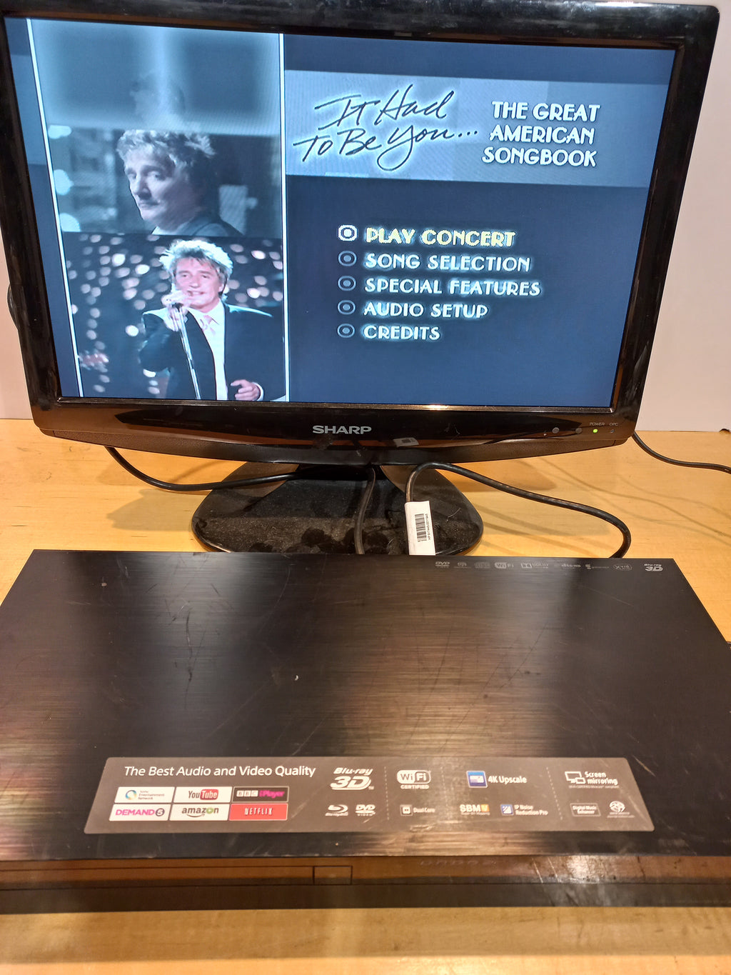 📀 Blu-ray Disc Player -Sony BDP-S7200