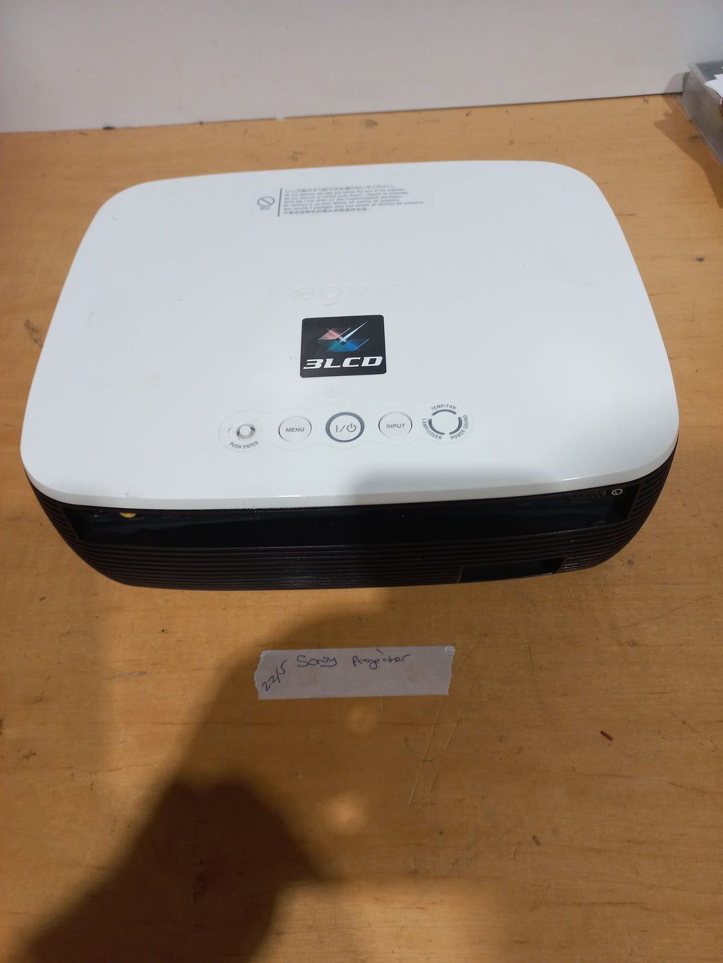 Sony VPL‑EX3 XGA Projector – Good Clean Working Condition – 814hrs Lamp