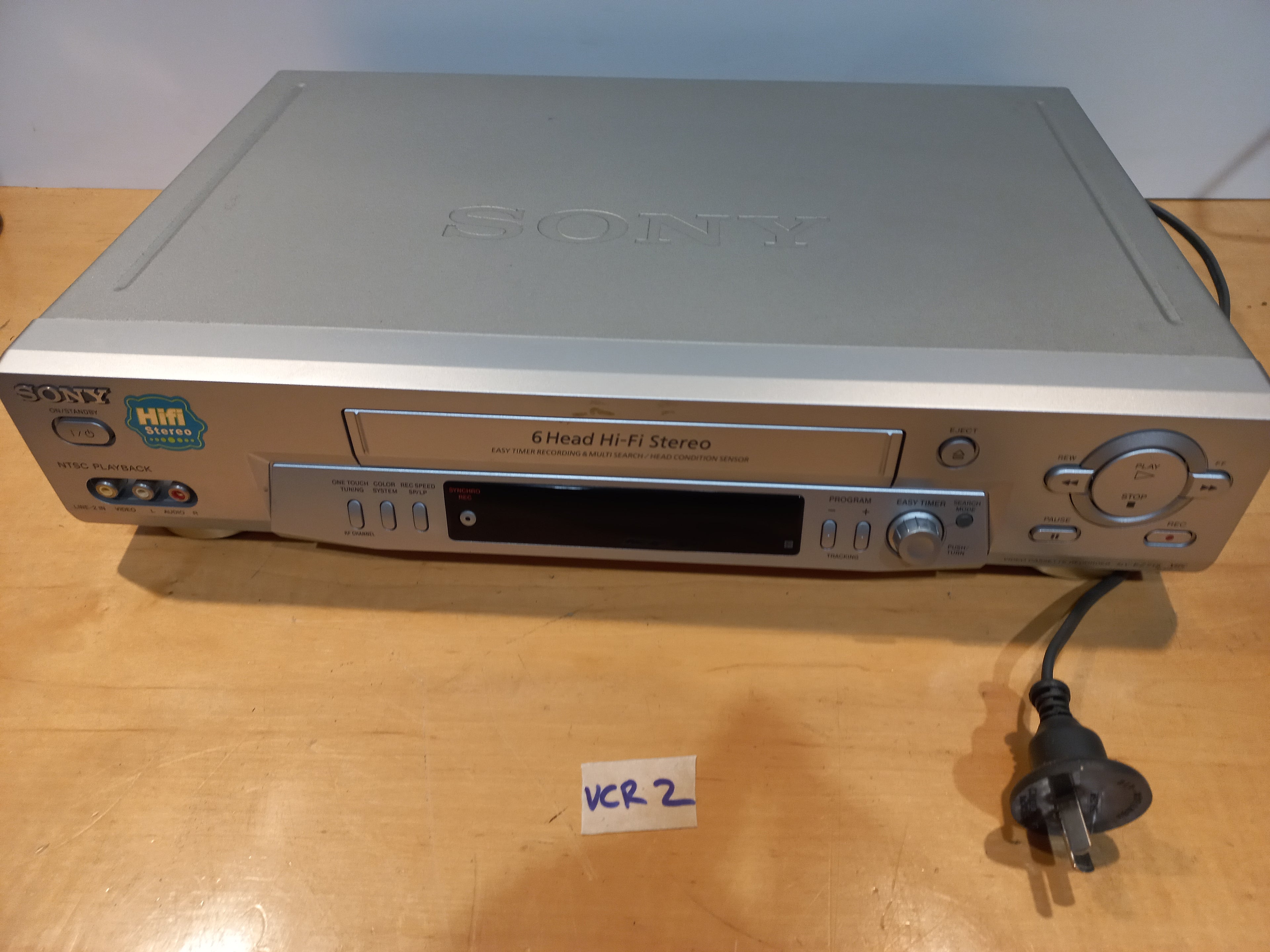Sony VHS Player – Model SLV-EZ7-15NZ