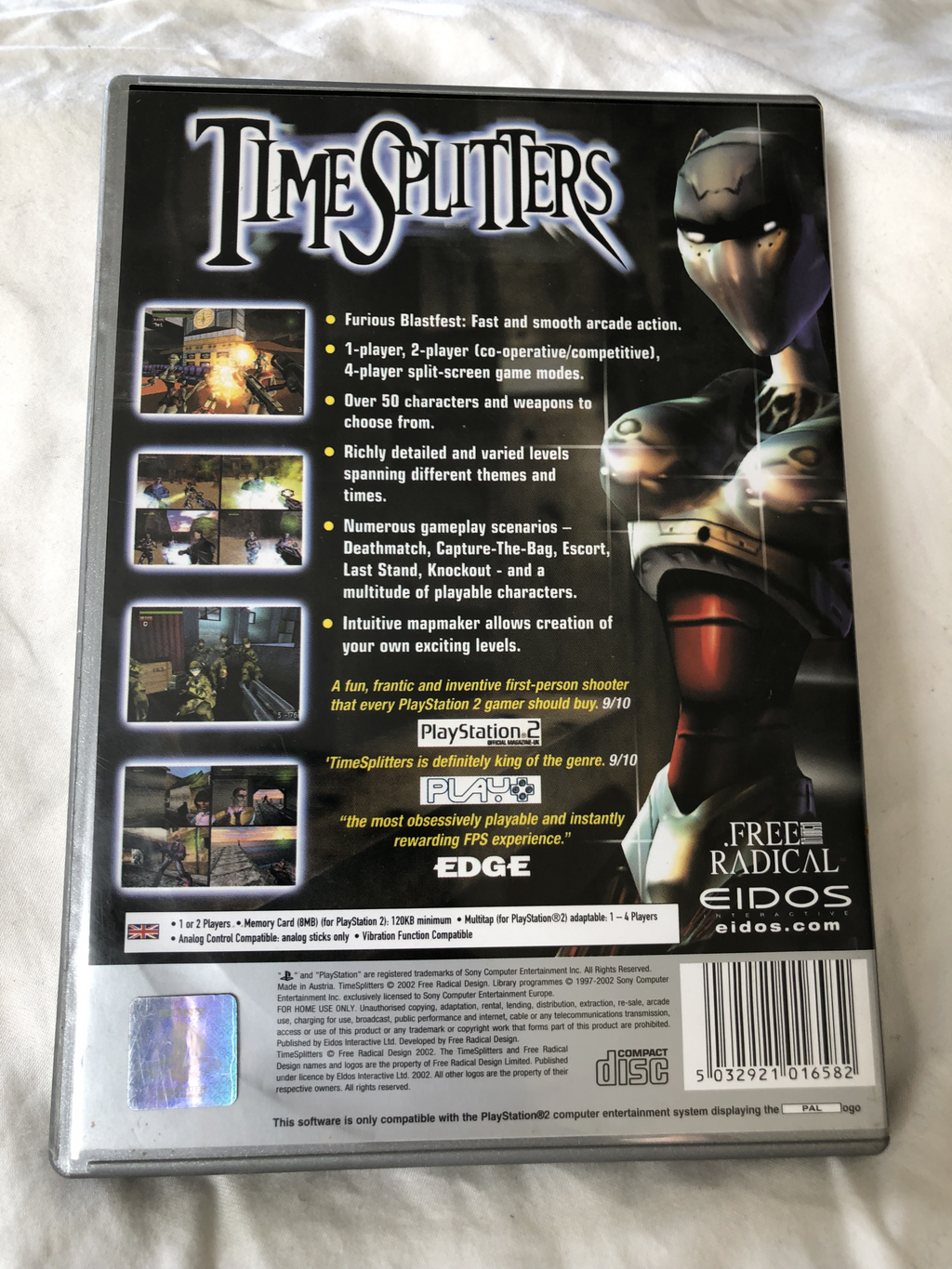 TimeSplitters – PlayStation 2 Game (PS2)